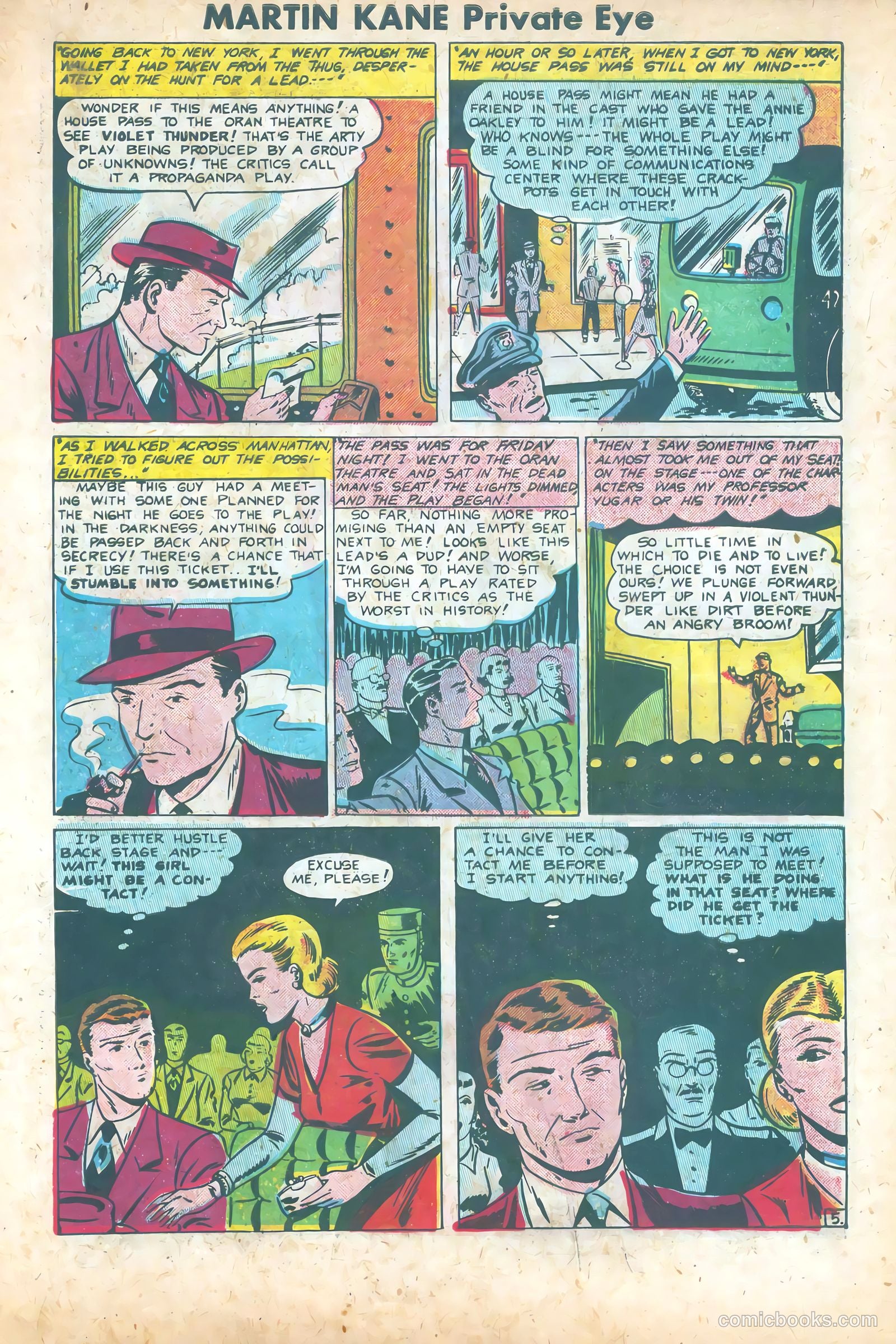 Martin Kane, Private Eye #2 — page 6 of 36