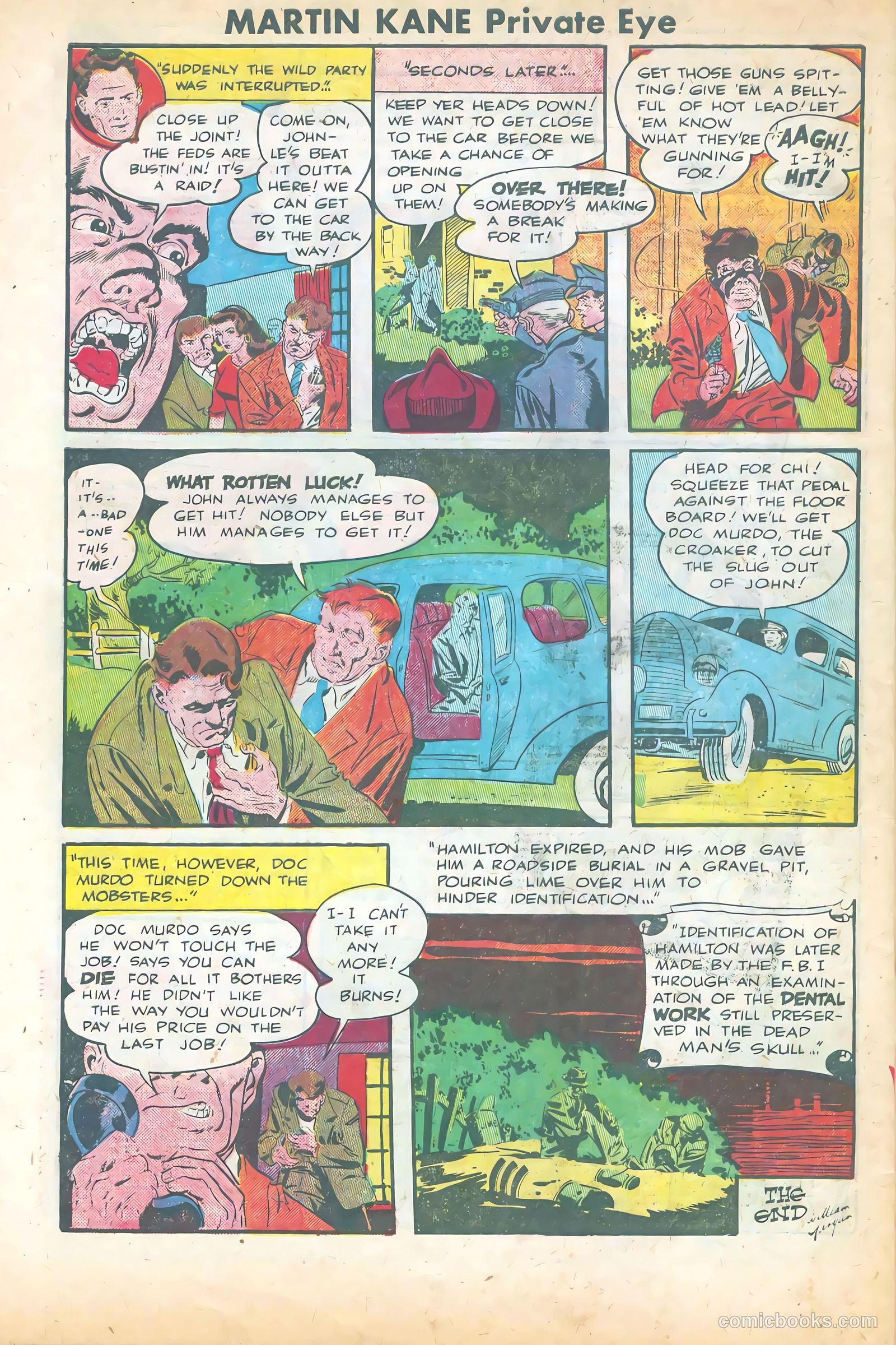 Martin Kane, Private Eye #2 — page 32 of 36
