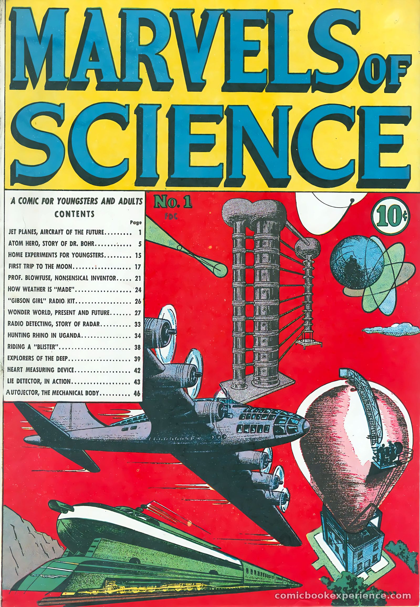 Marvels of Science #1 — page 1 of 52