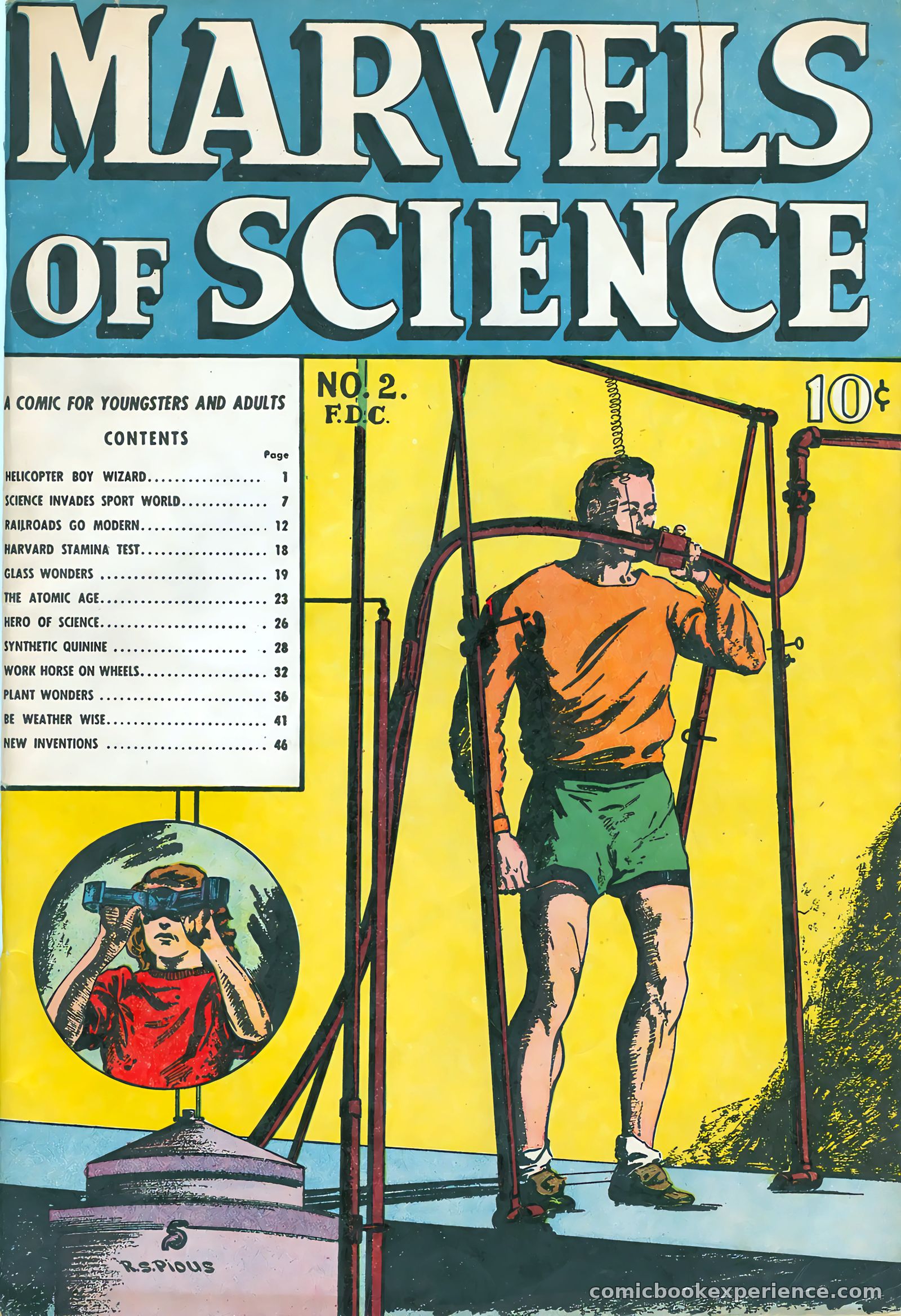 Marvels of Science #2 — page 1 of 52