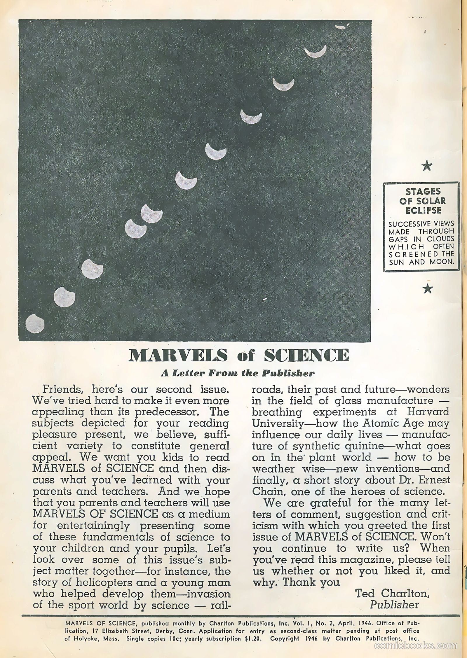 Marvels of Science #2 — page 2 of 52