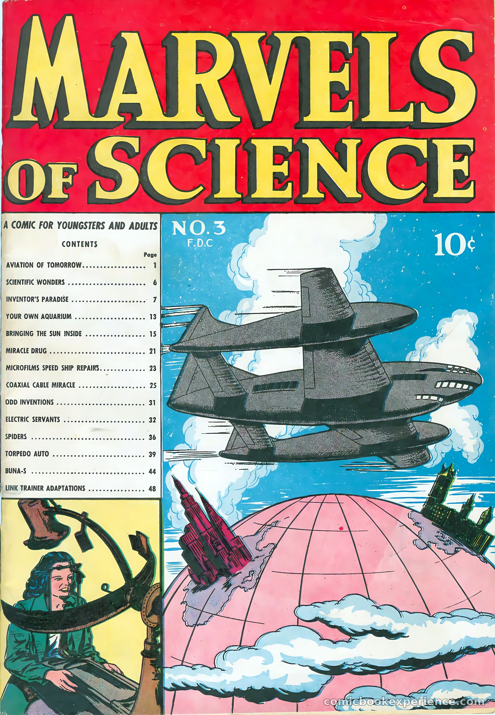 Marvels of Science #3 — page 1 of 52