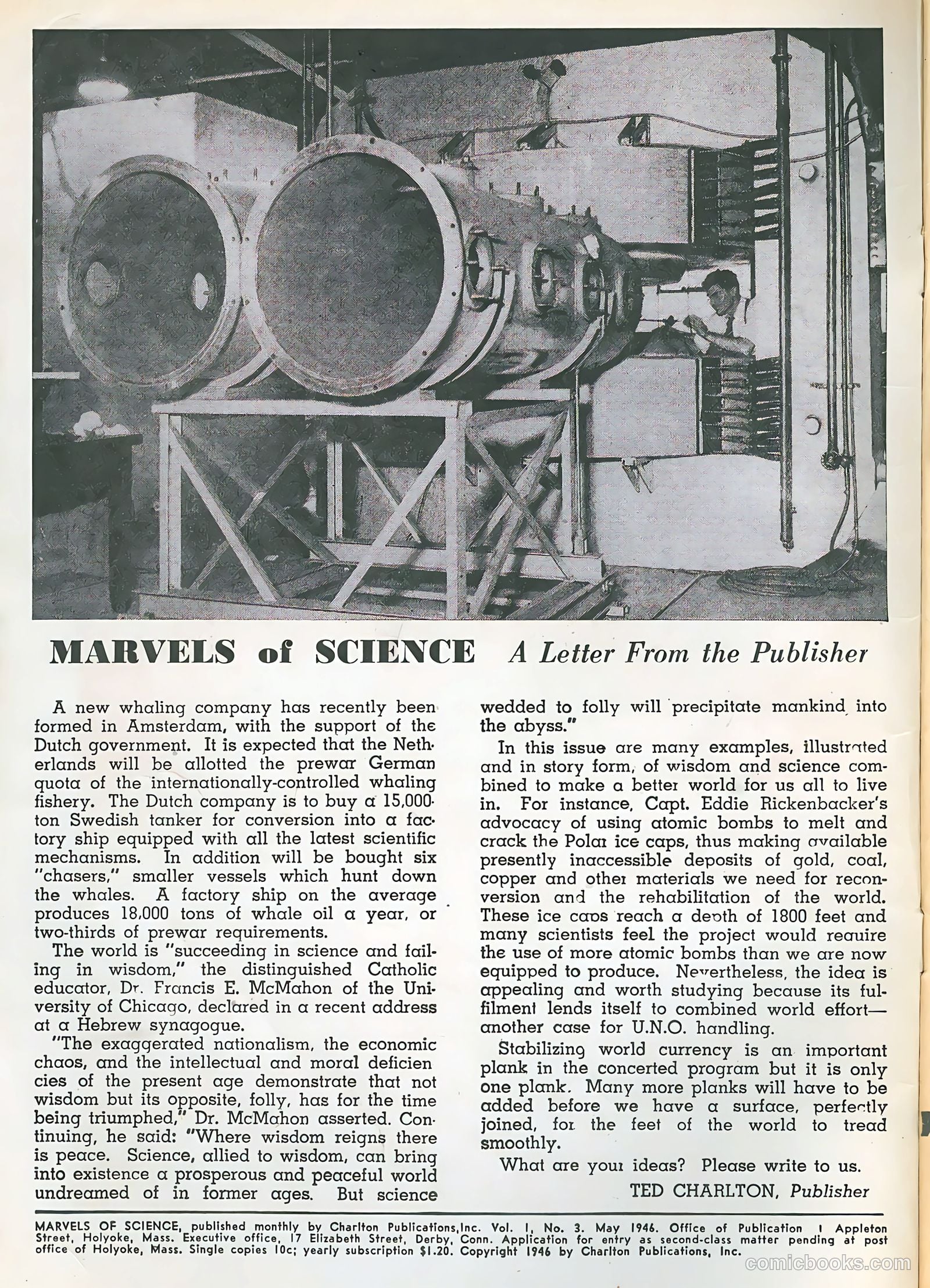 Marvels of Science #3 — page 2 of 52