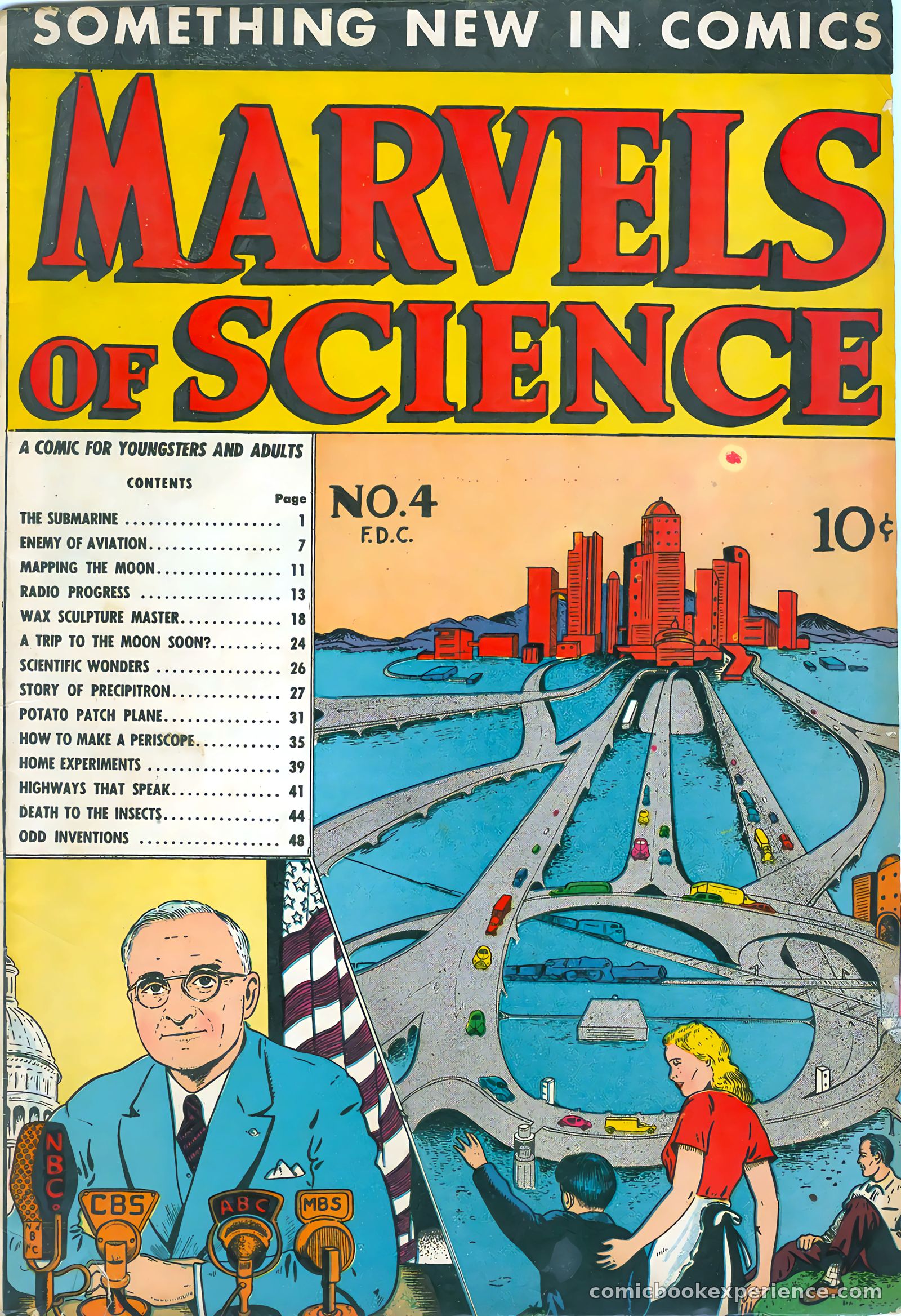Marvels of Science #4 — page 1 of 52