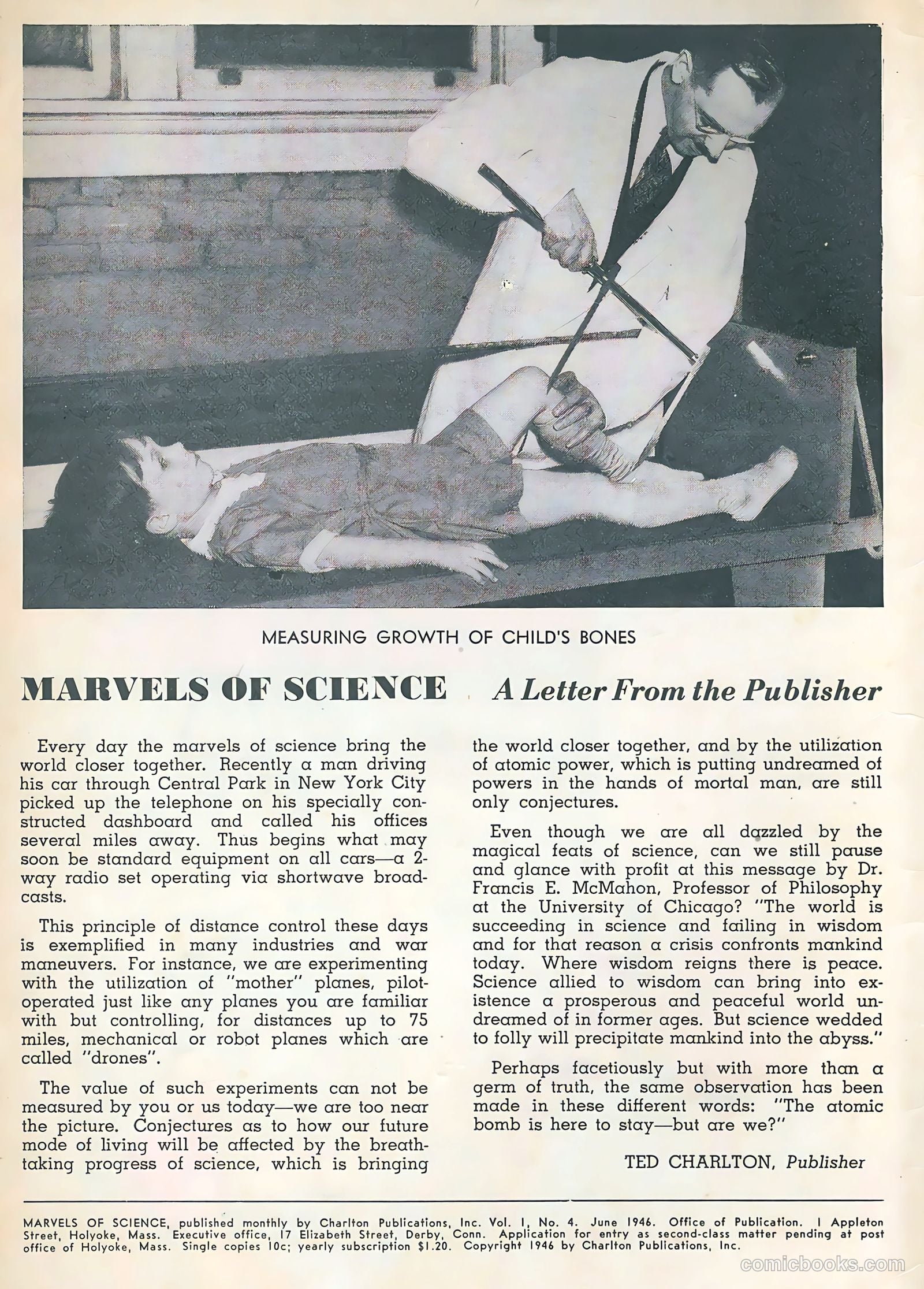 Marvels of Science #4 — page 2 of 52