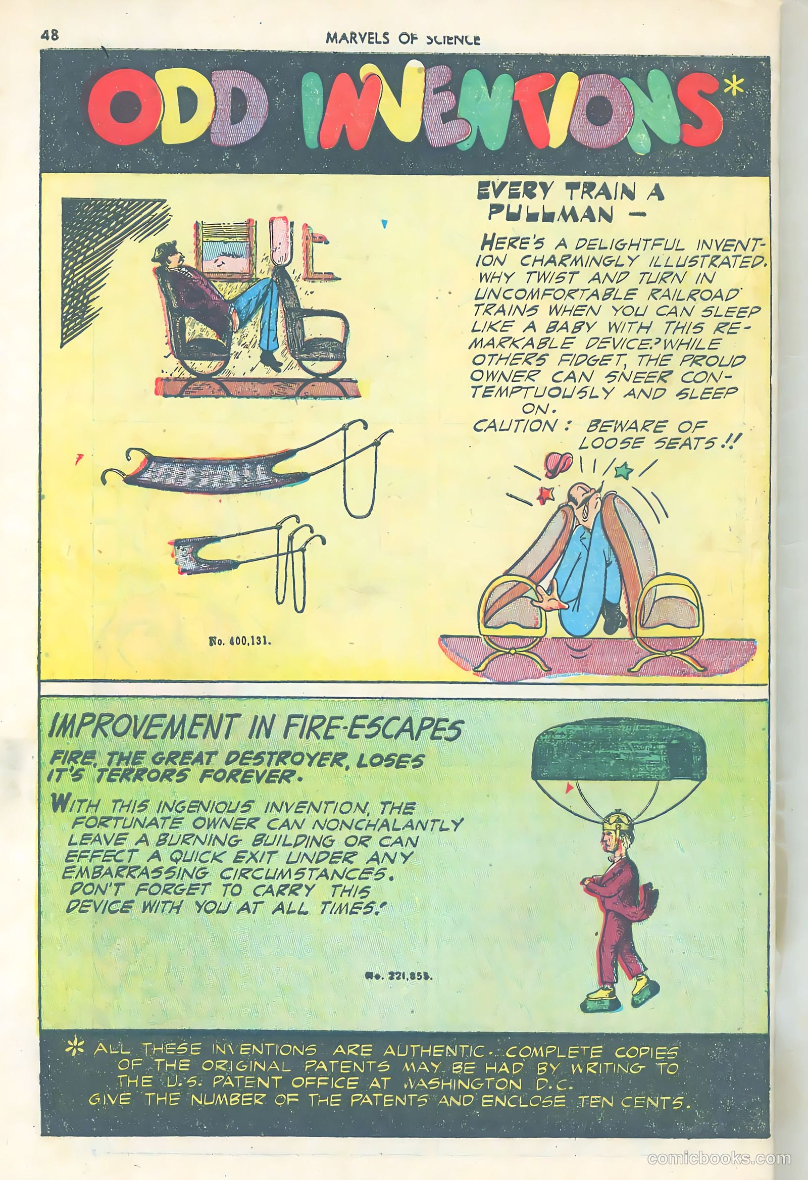 Marvels of Science #4 — page 50 of 52