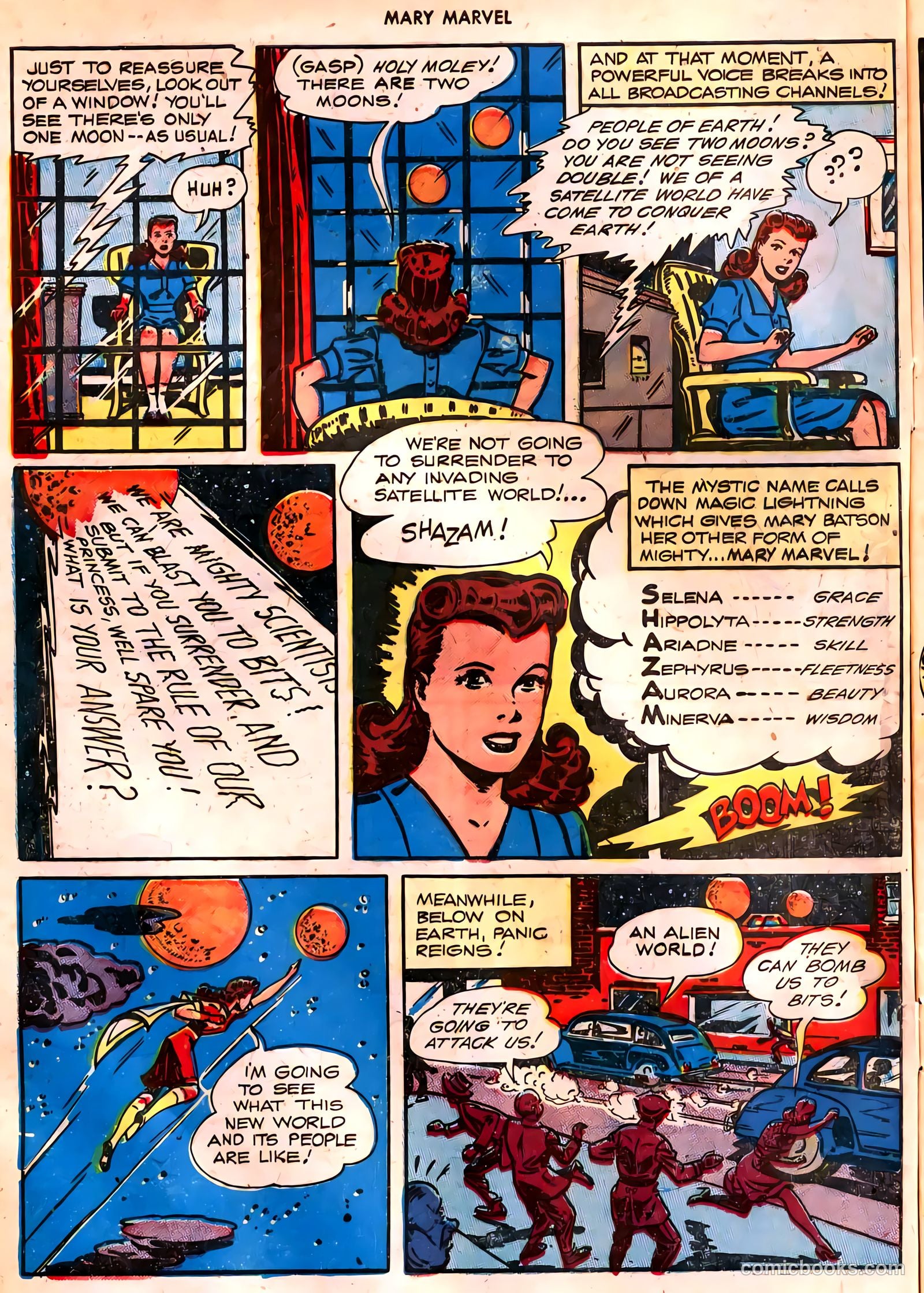 Mary Marvel #23 — page 4 of 36
