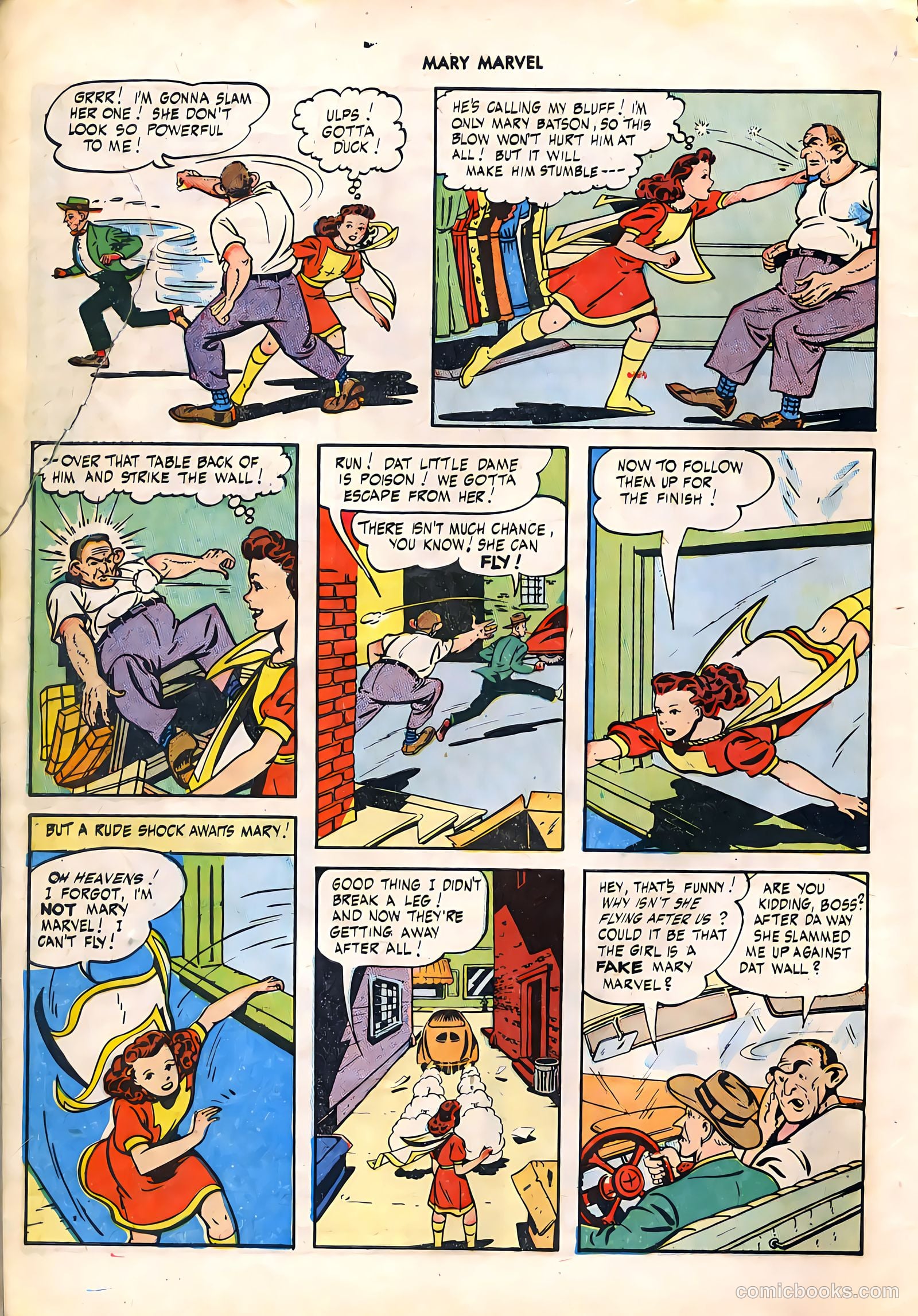 Mary Marvel #4 — page 8 of 36