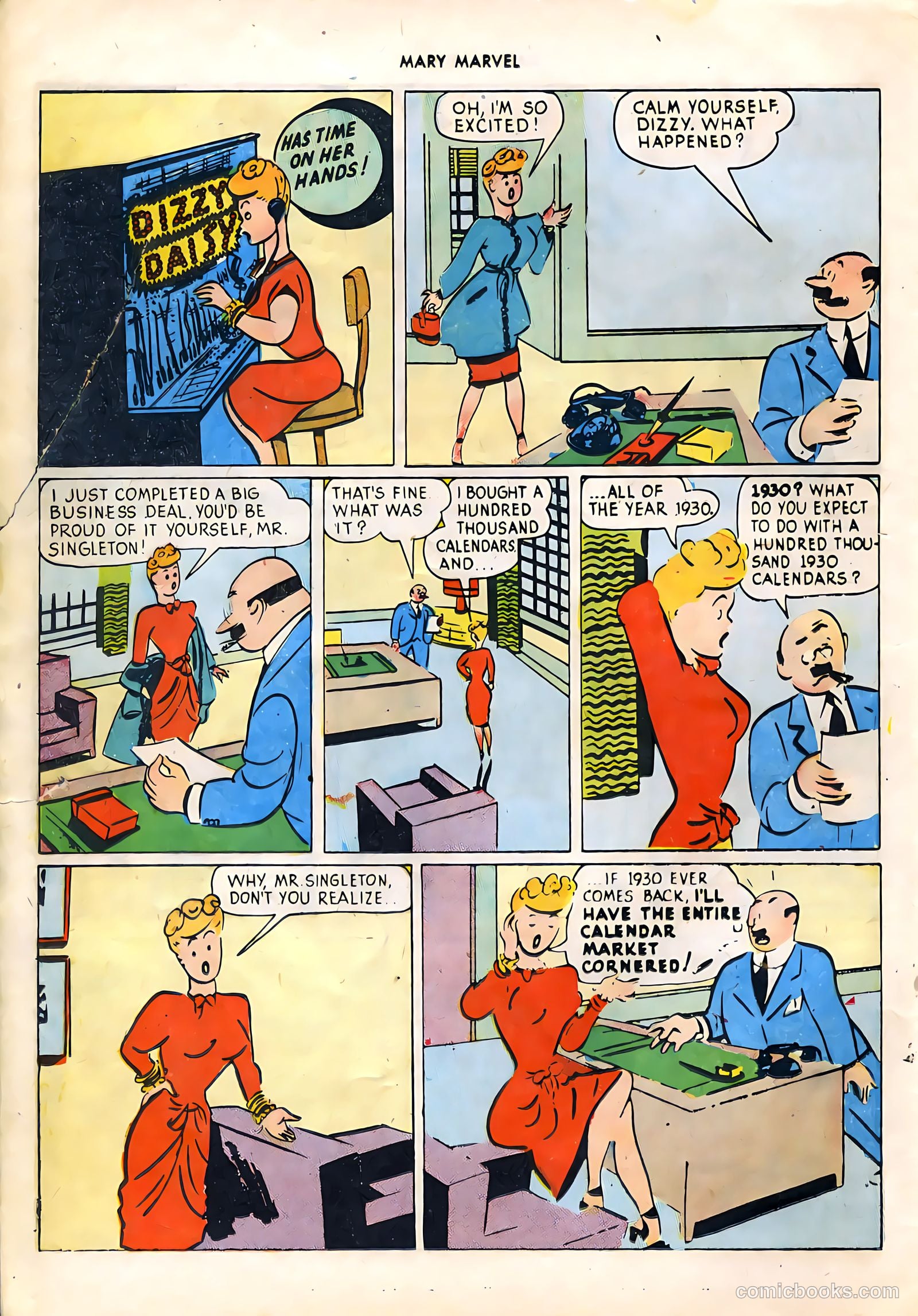Mary Marvel #4 — page 12 of 36