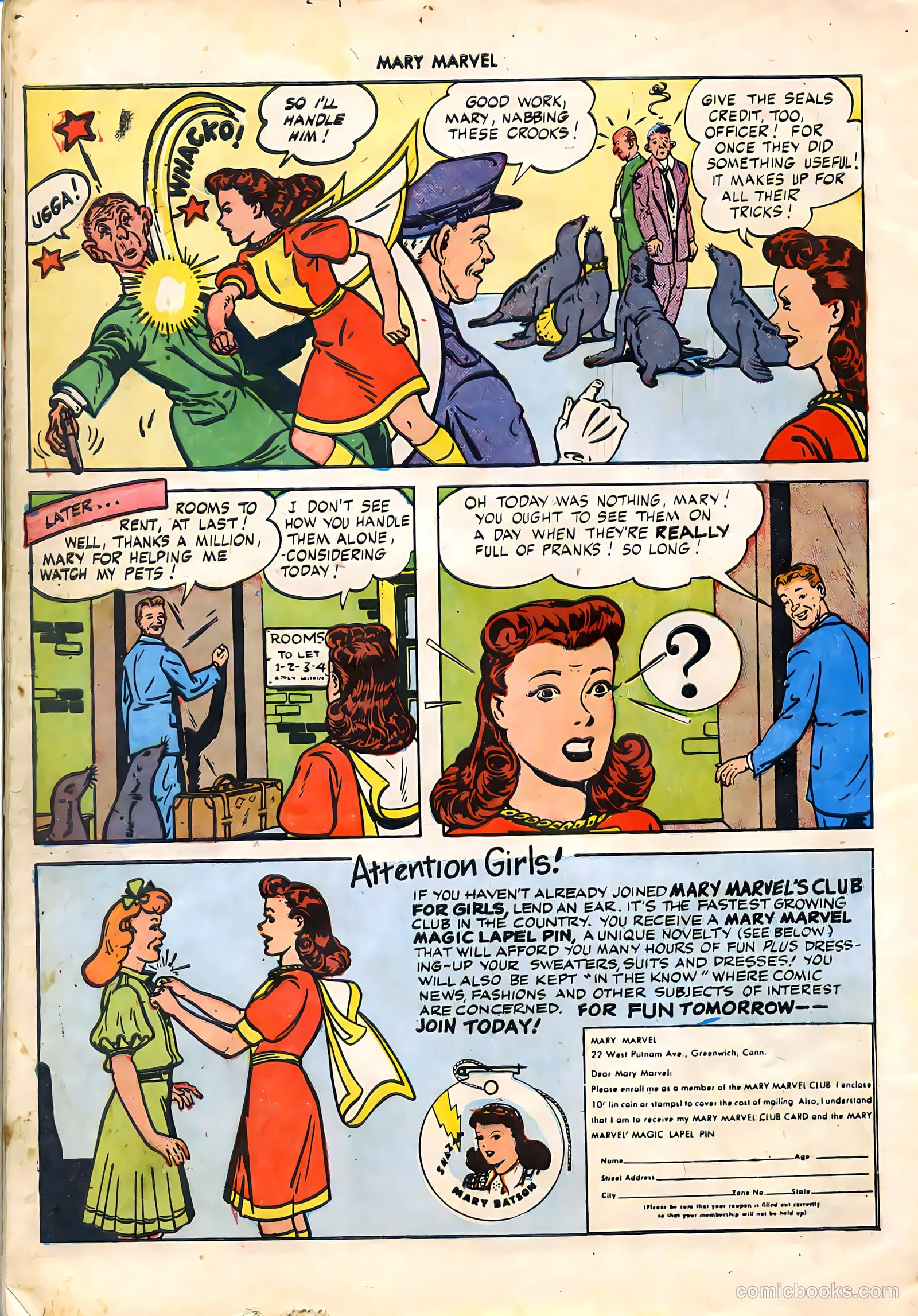 Mary Marvel #4 — page 34 of 36