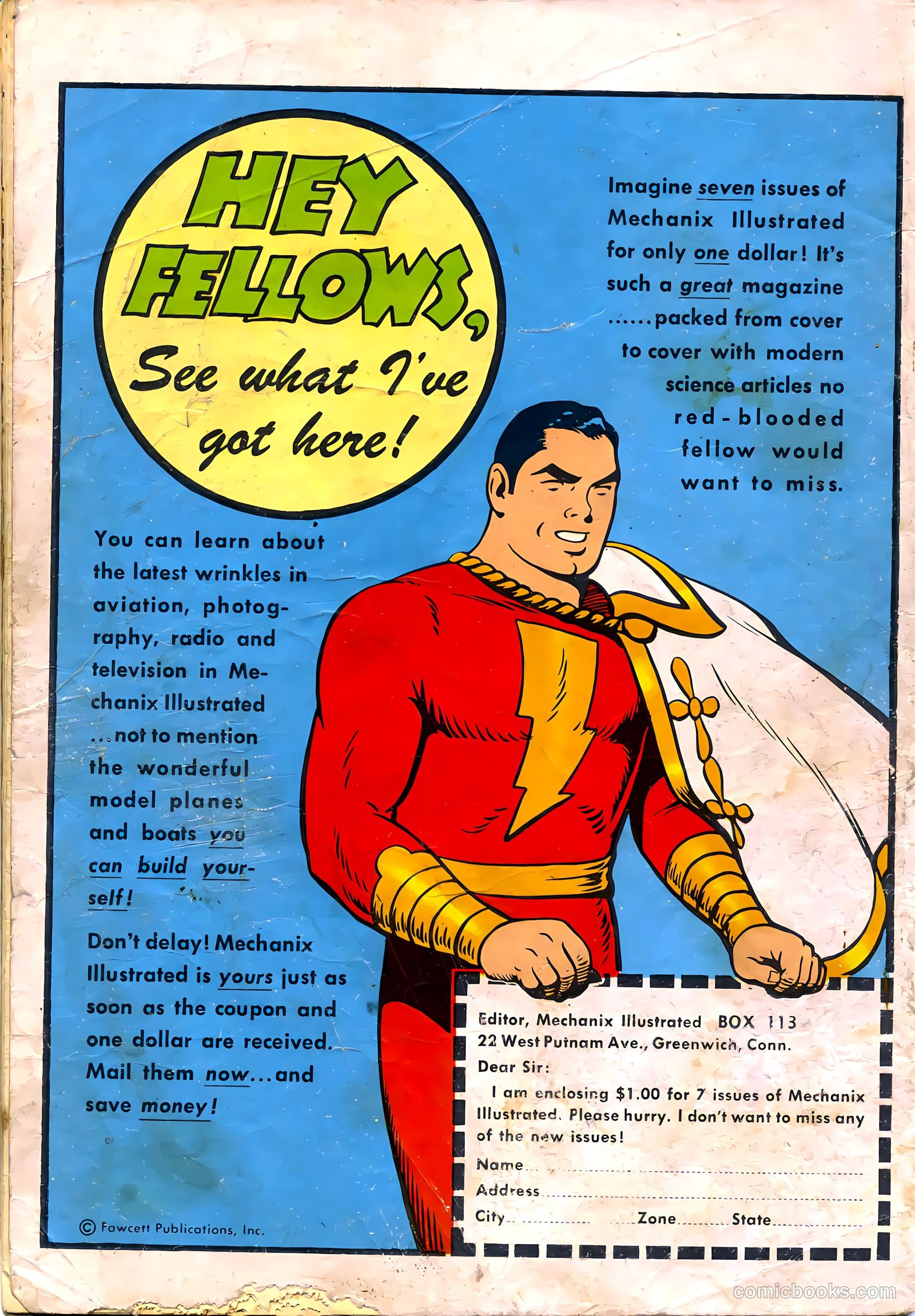 Mary Marvel #4 — page 36 of 36