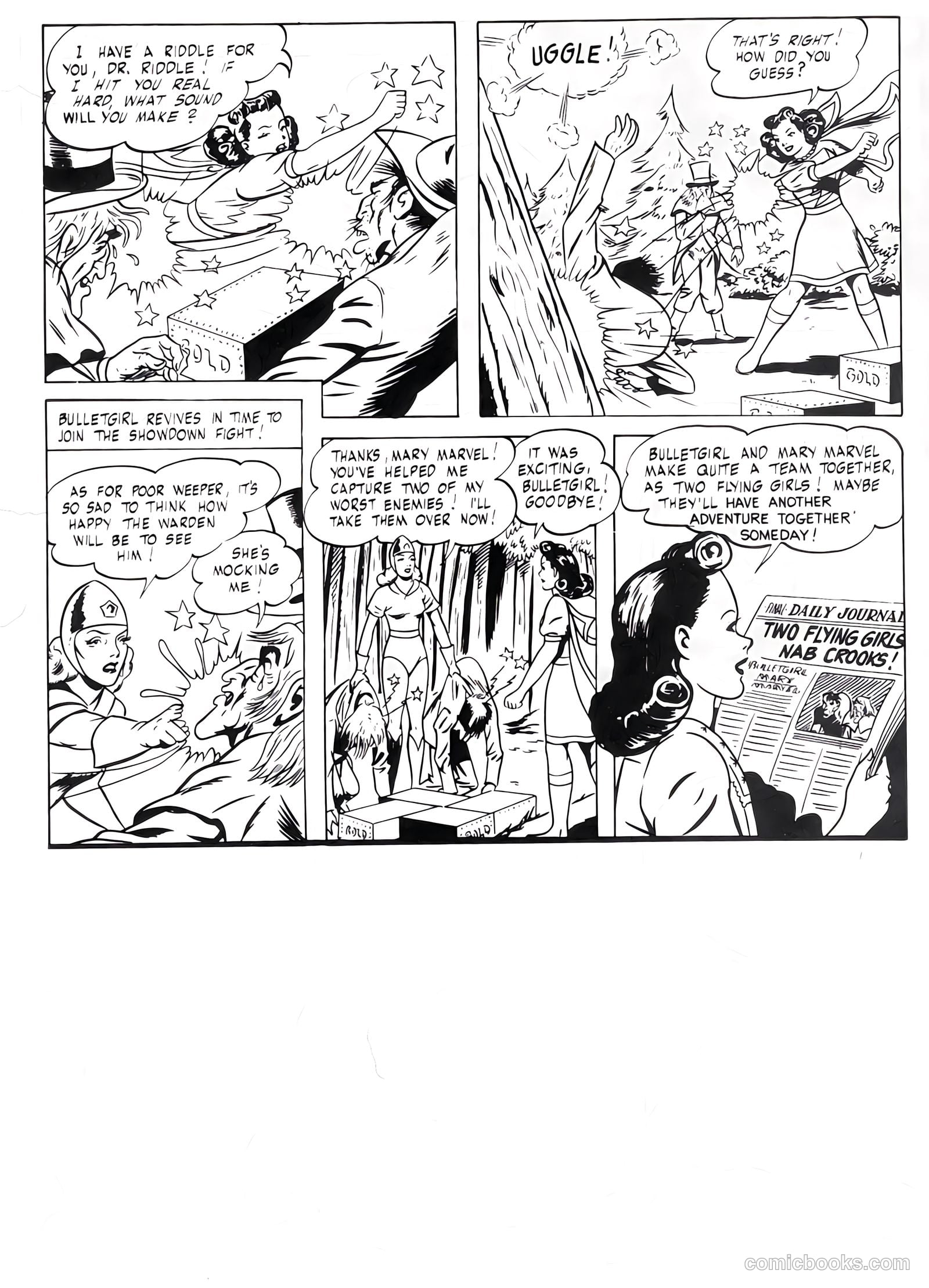 Mary Marvel #8 — page 12 of 12