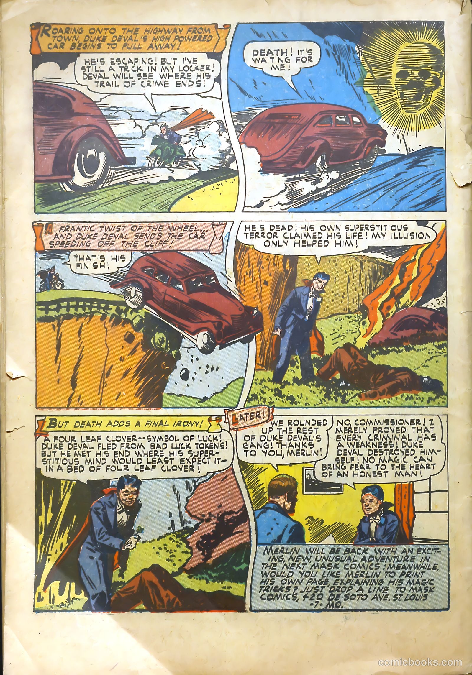 Mask Comics #2 — page 50 of 52