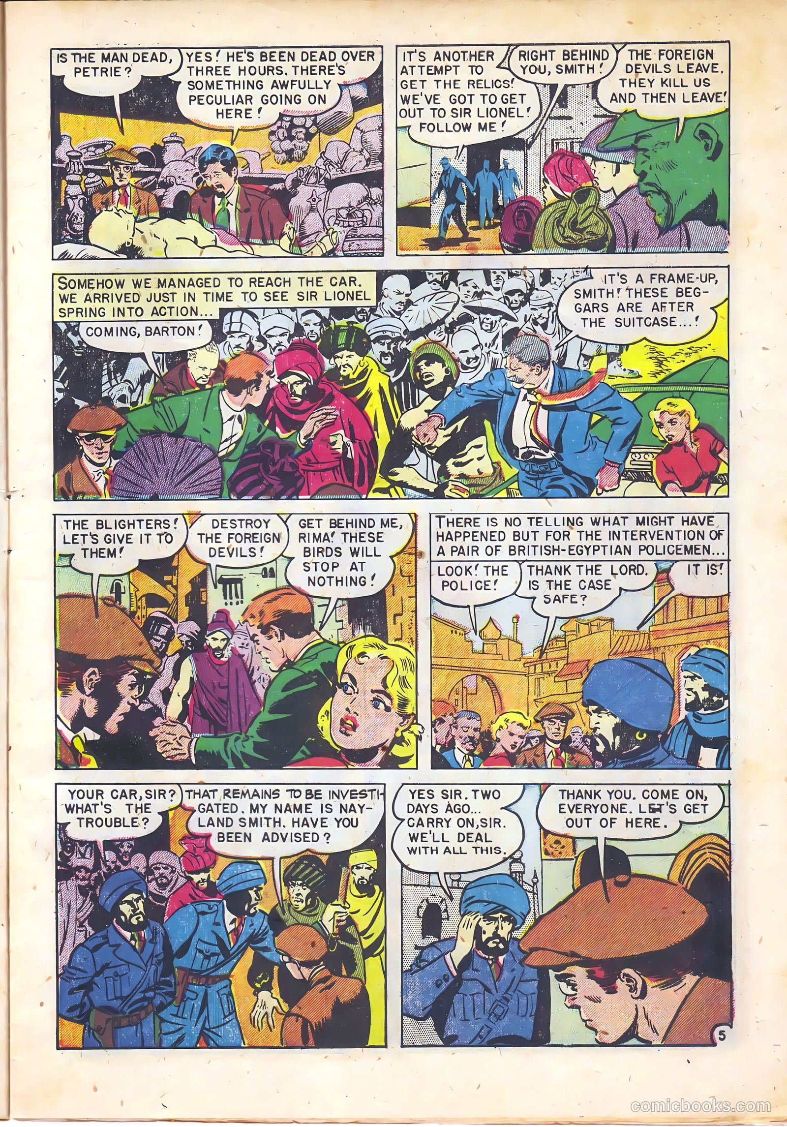 Mask of Dr. Fu Manchu #1 — page 7 of 36