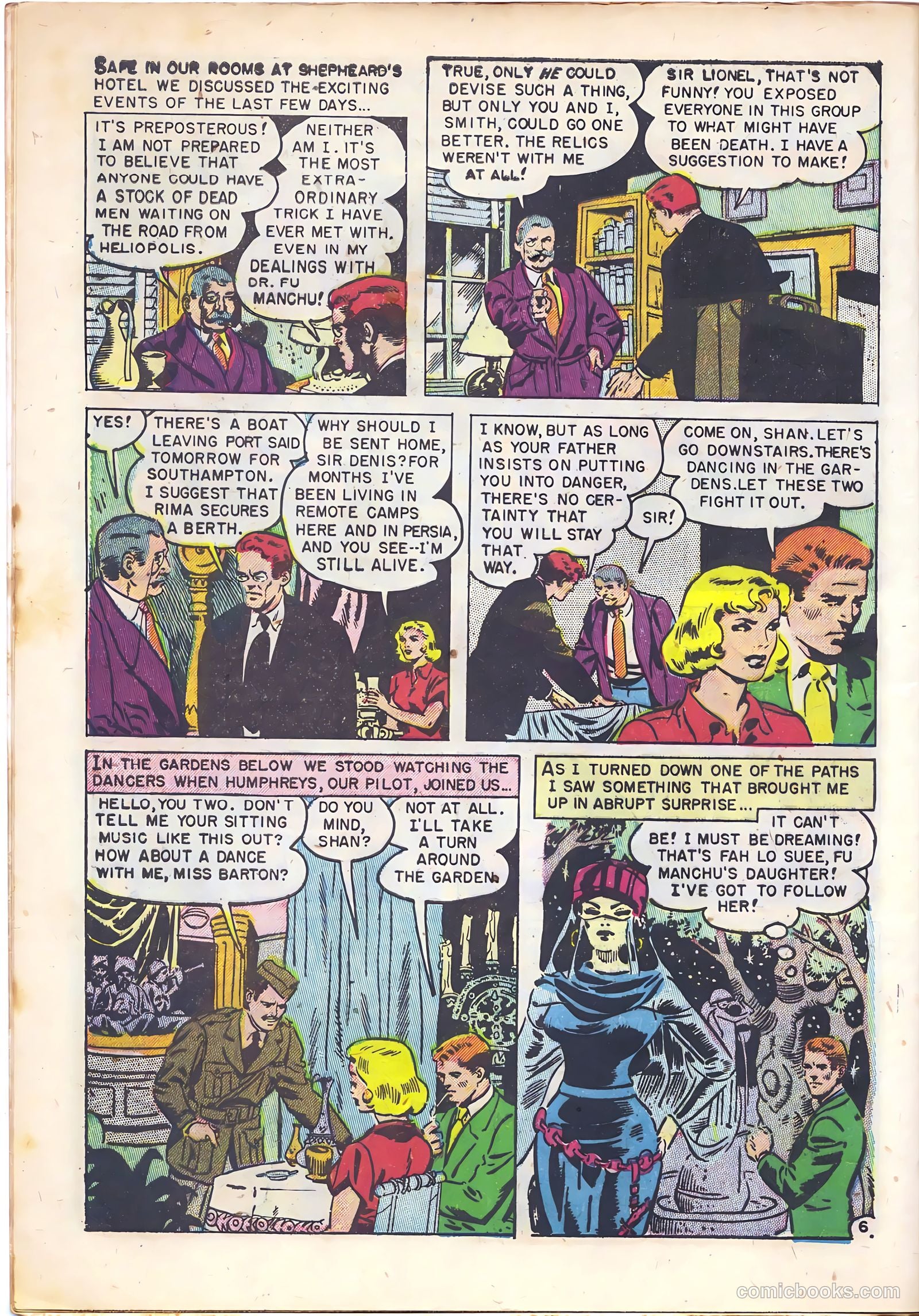 Mask of Dr. Fu Manchu #1 — page 8 of 36