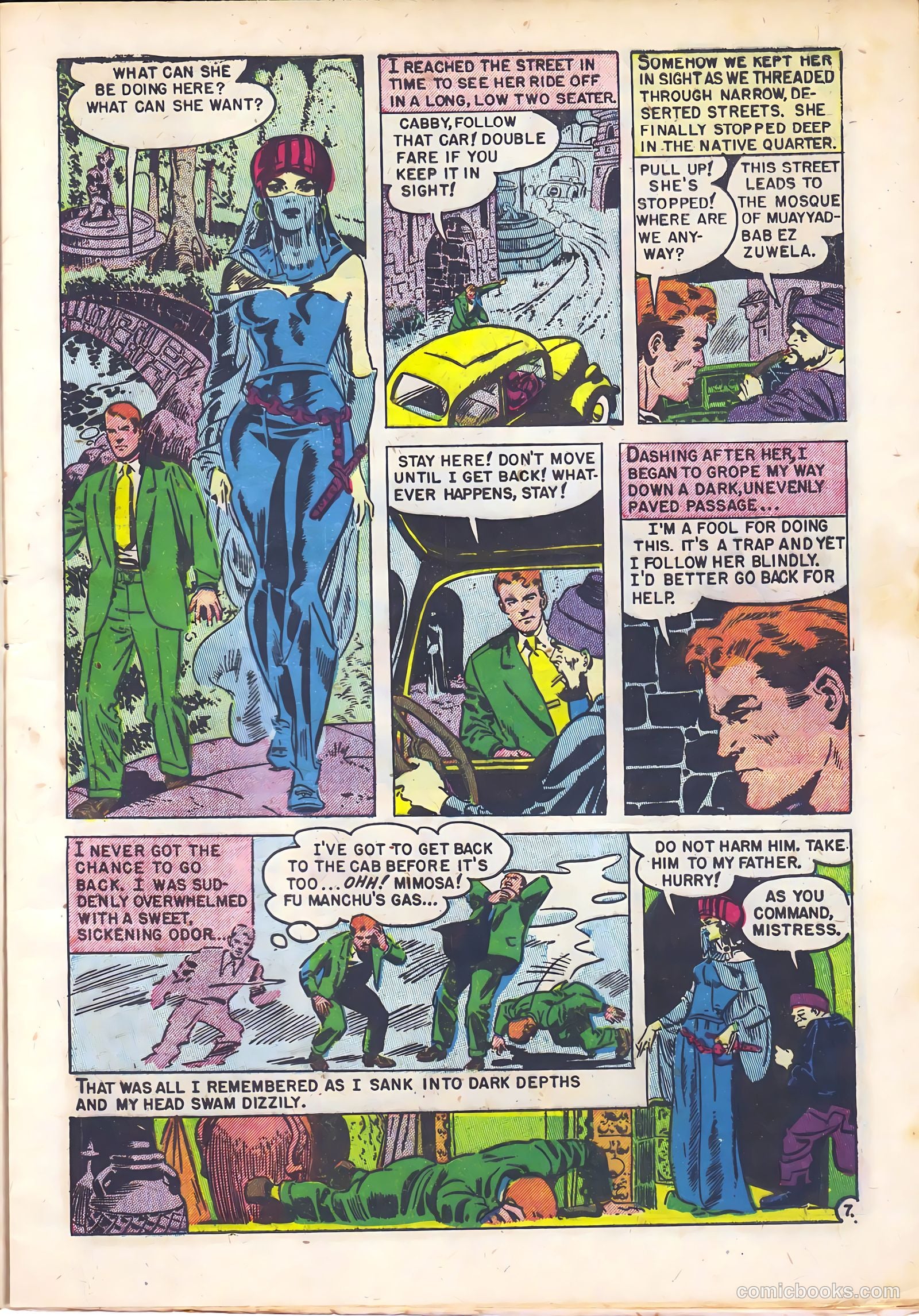 Mask of Dr. Fu Manchu #1 — page 9 of 36