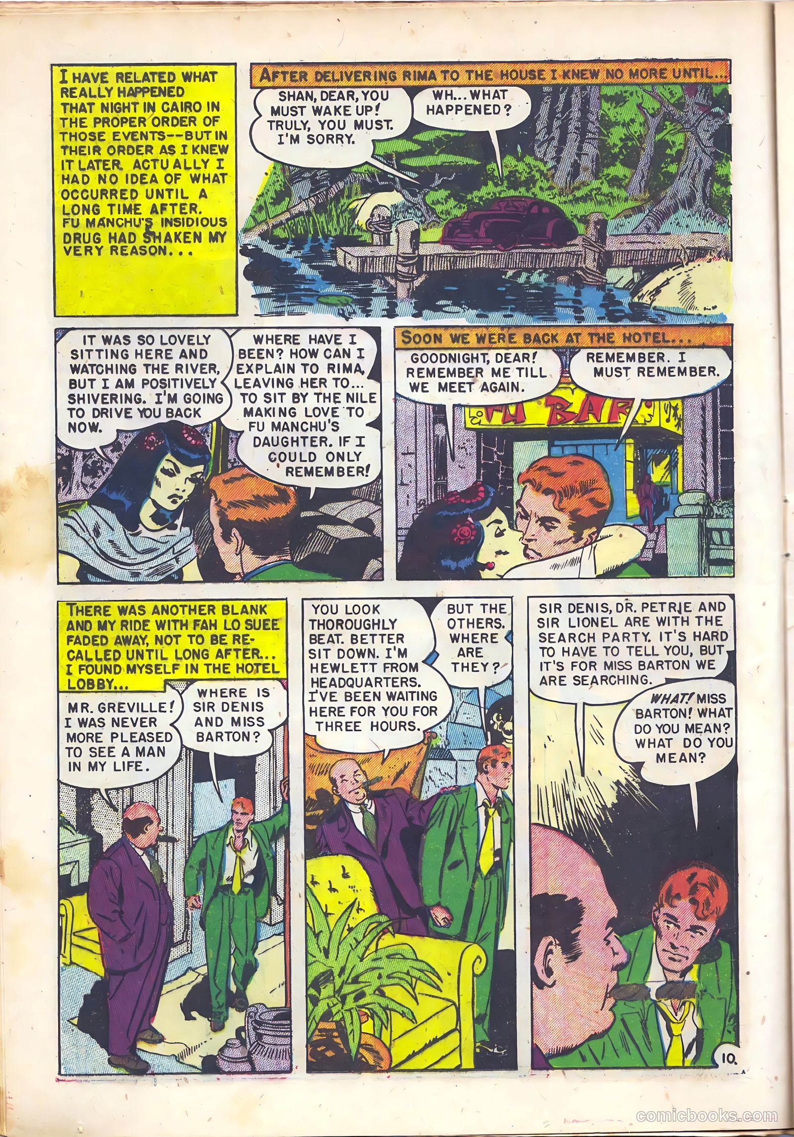 Mask of Dr. Fu Manchu #1 — page 12 of 36