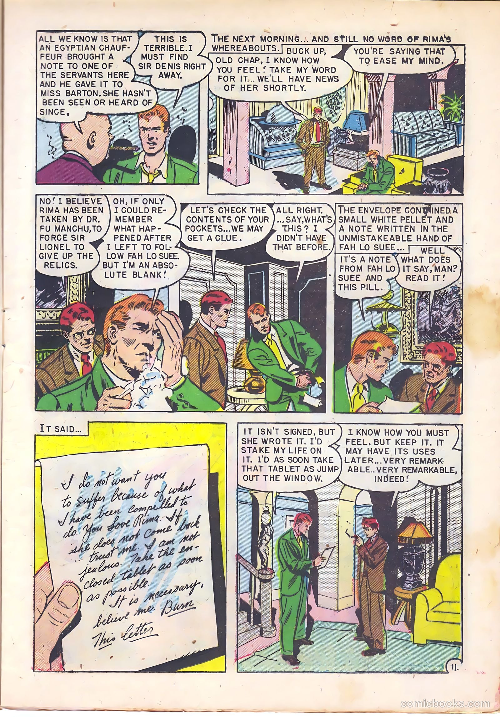Mask of Dr. Fu Manchu #1 — page 13 of 36