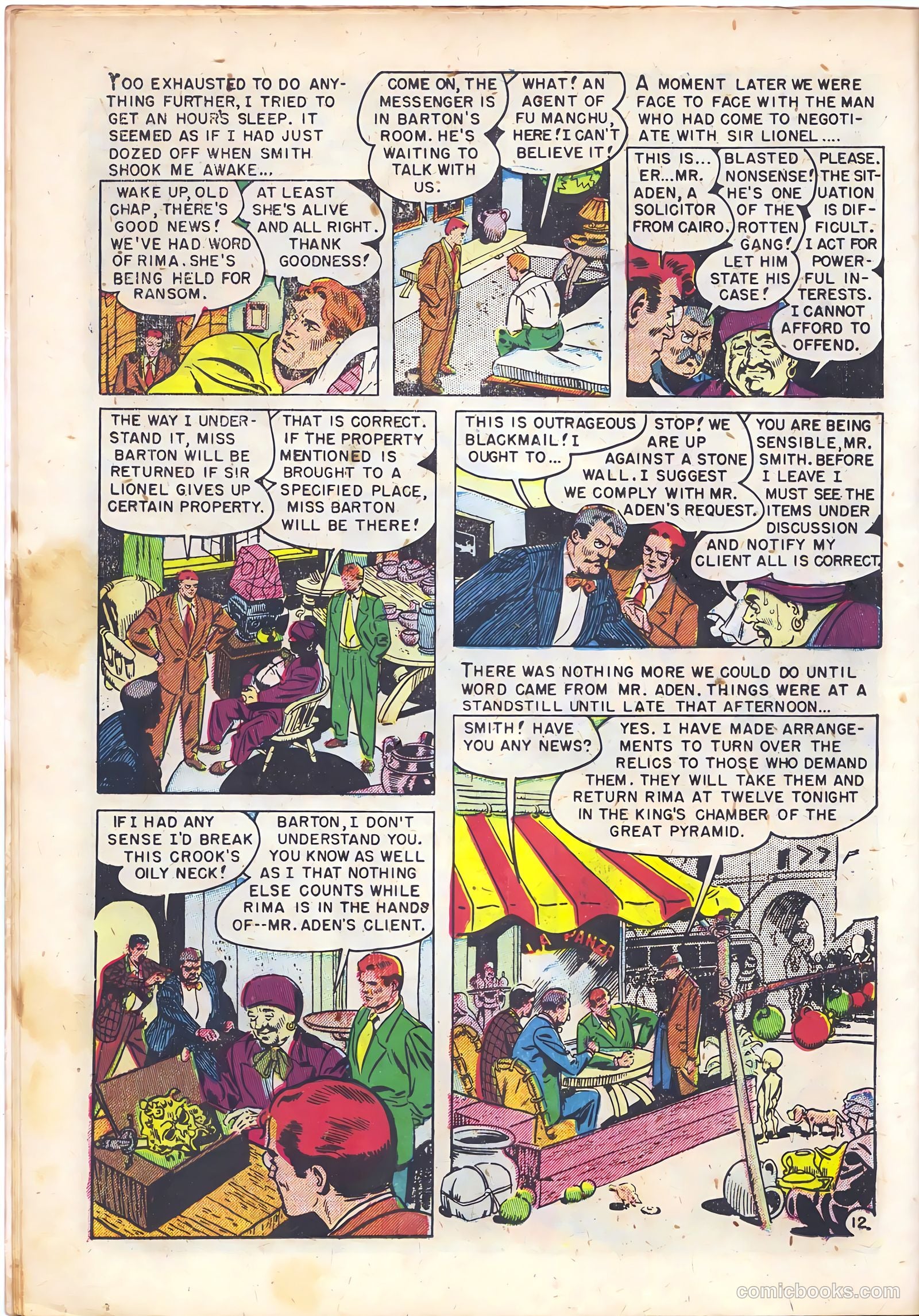 Mask of Dr. Fu Manchu #1 — page 14 of 36