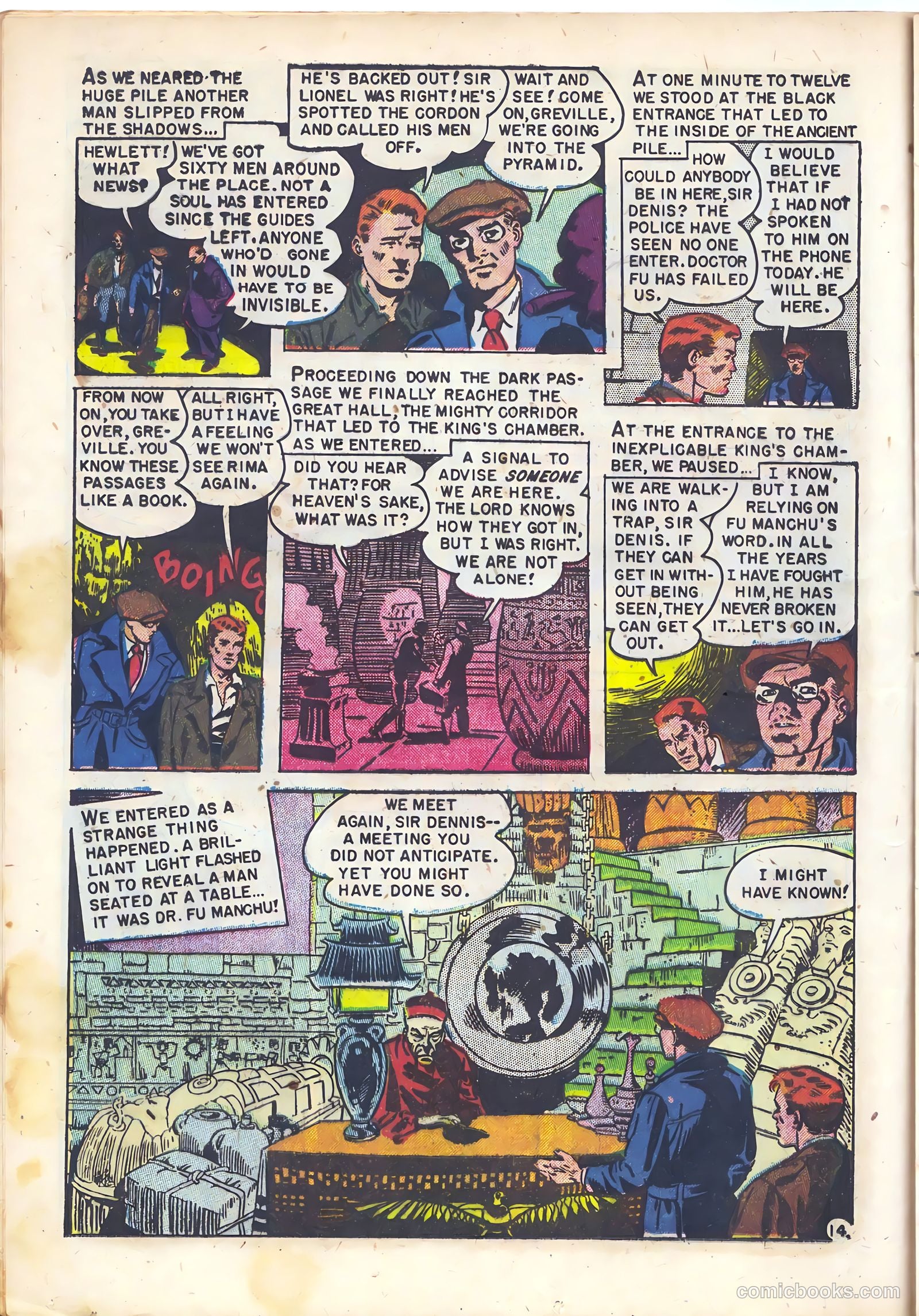 Mask of Dr. Fu Manchu #1 — page 16 of 36