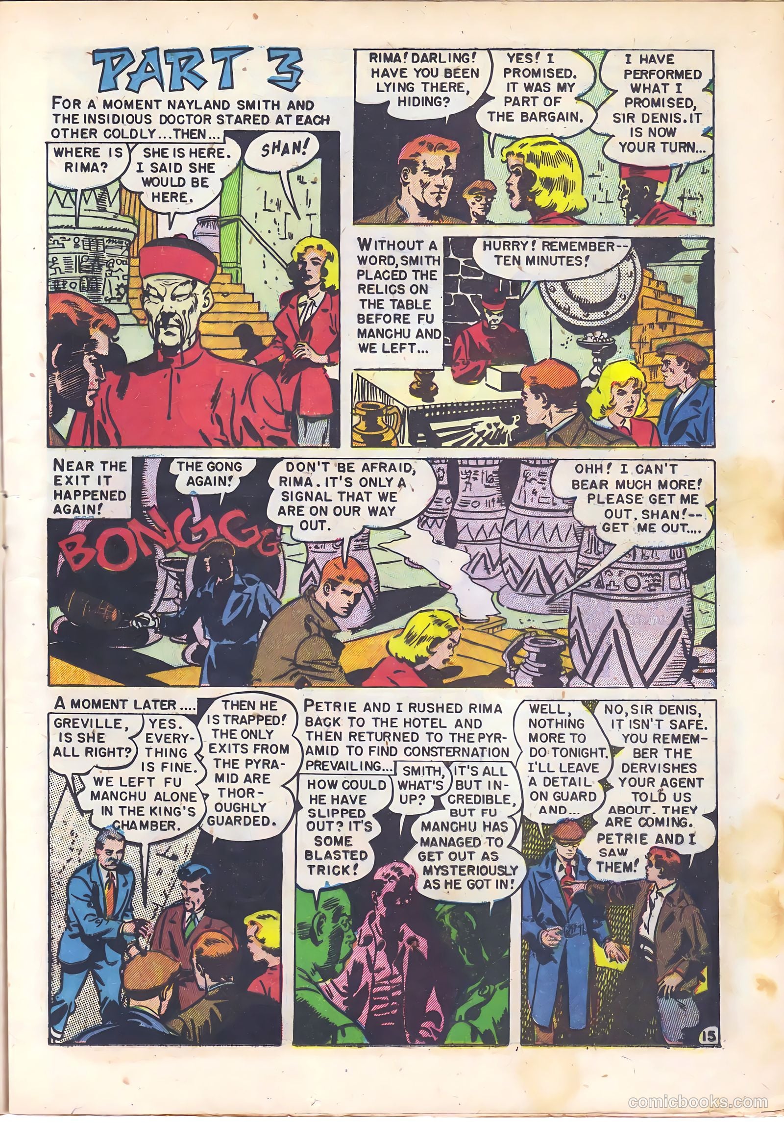Mask of Dr. Fu Manchu #1 — page 17 of 36