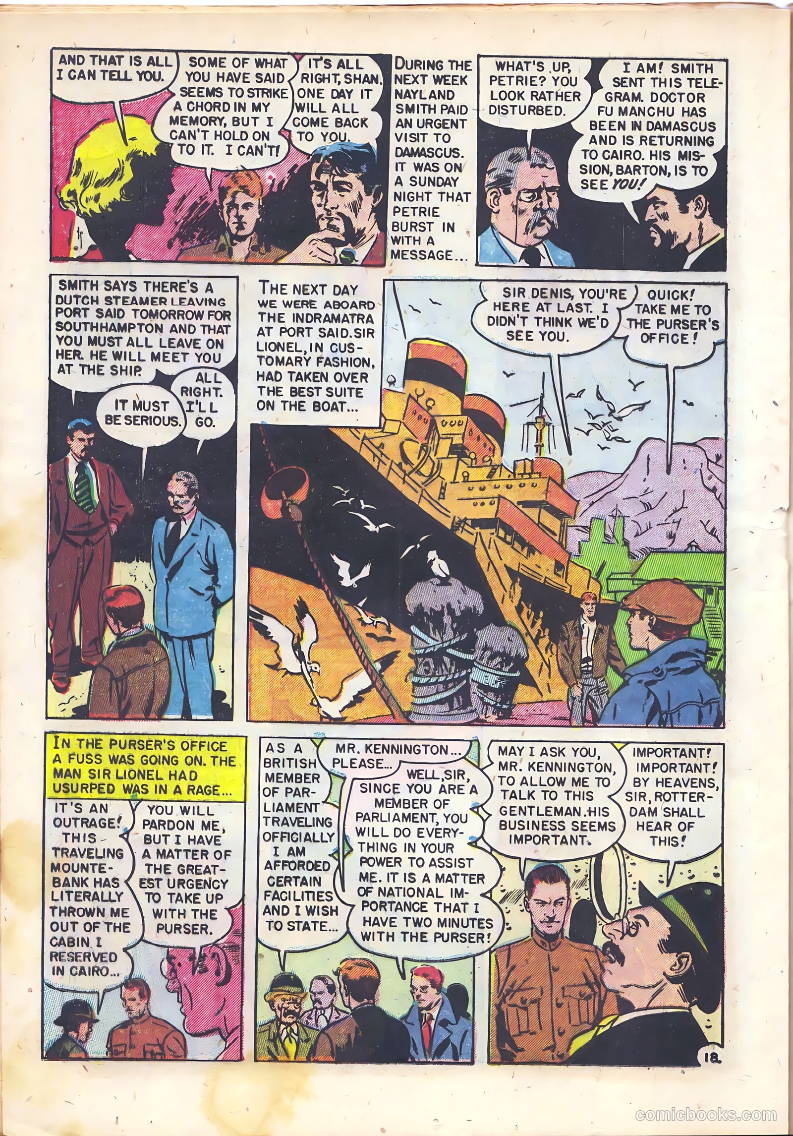 Mask of Dr. Fu Manchu #1 — page 20 of 36
