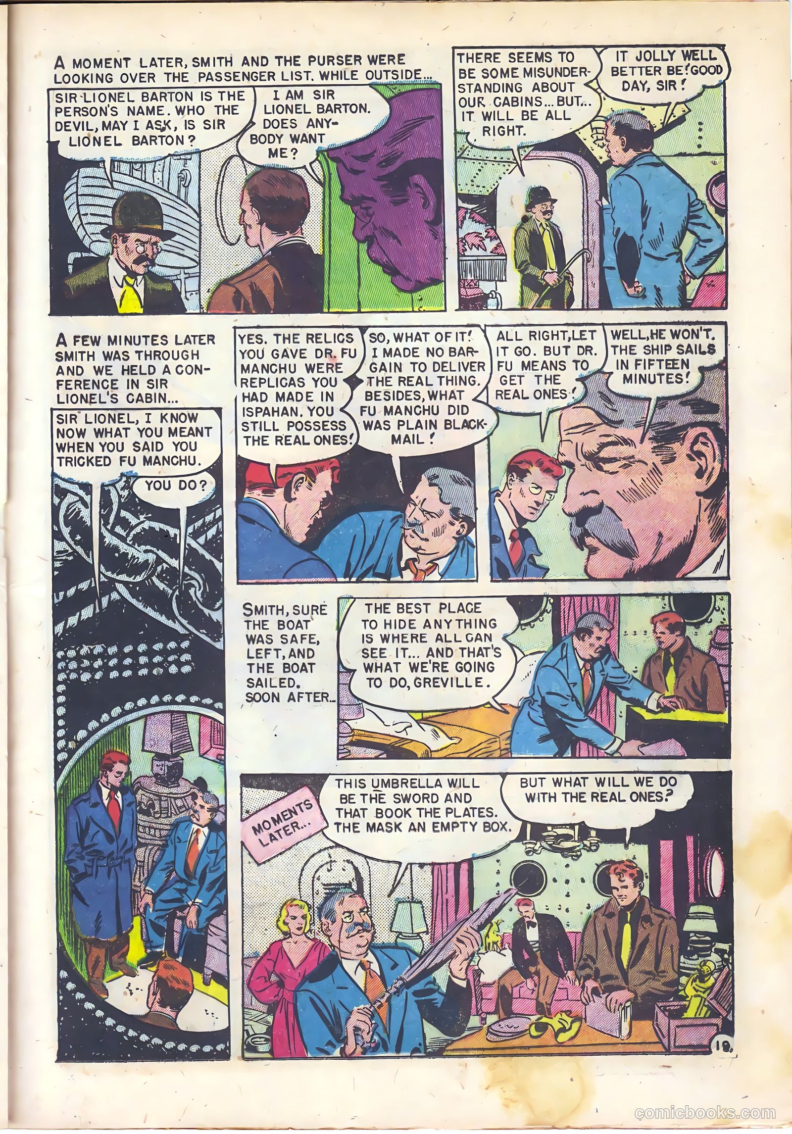 Mask of Dr. Fu Manchu #1 — page 21 of 36