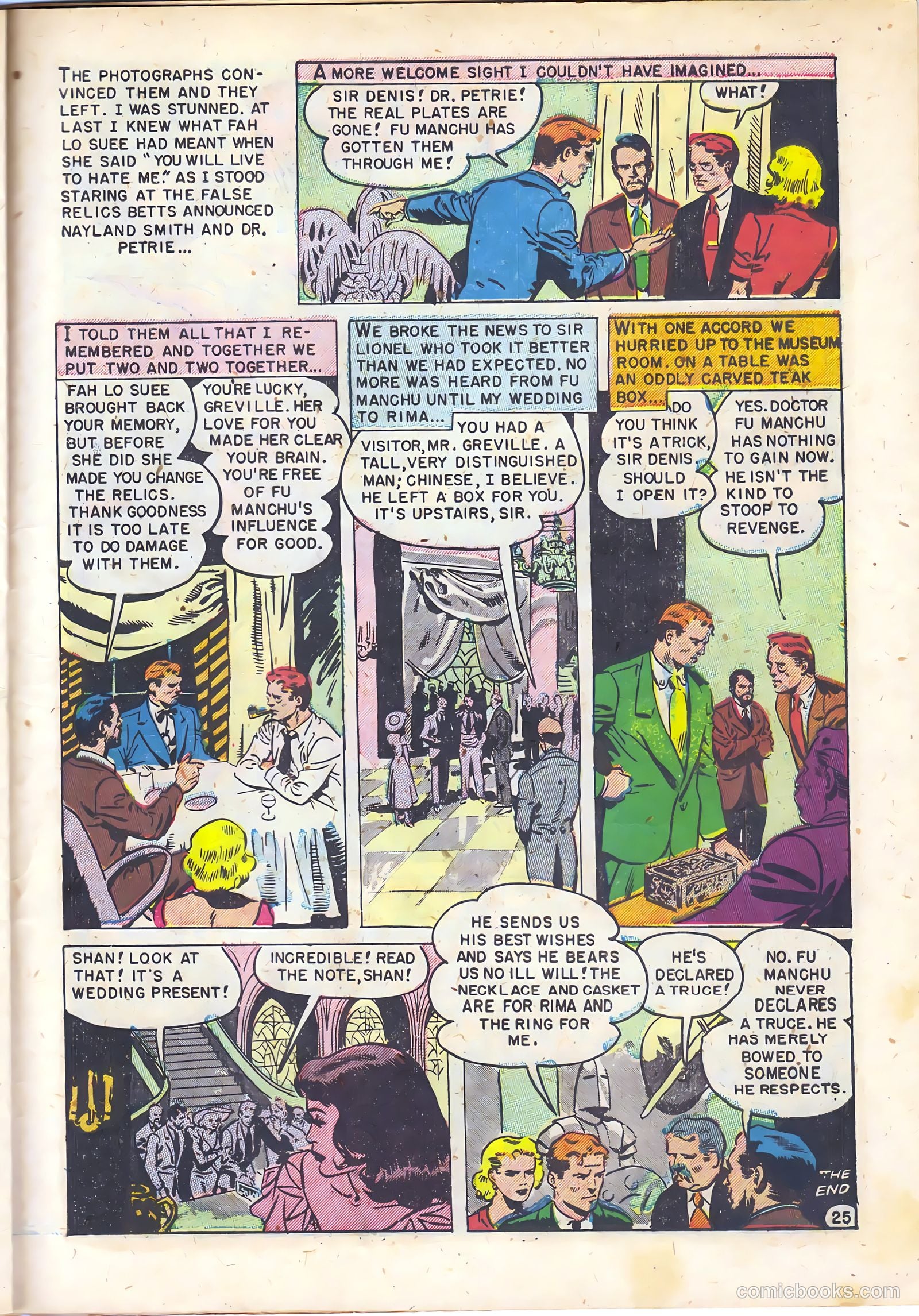 Mask of Dr. Fu Manchu #1 — page 27 of 36