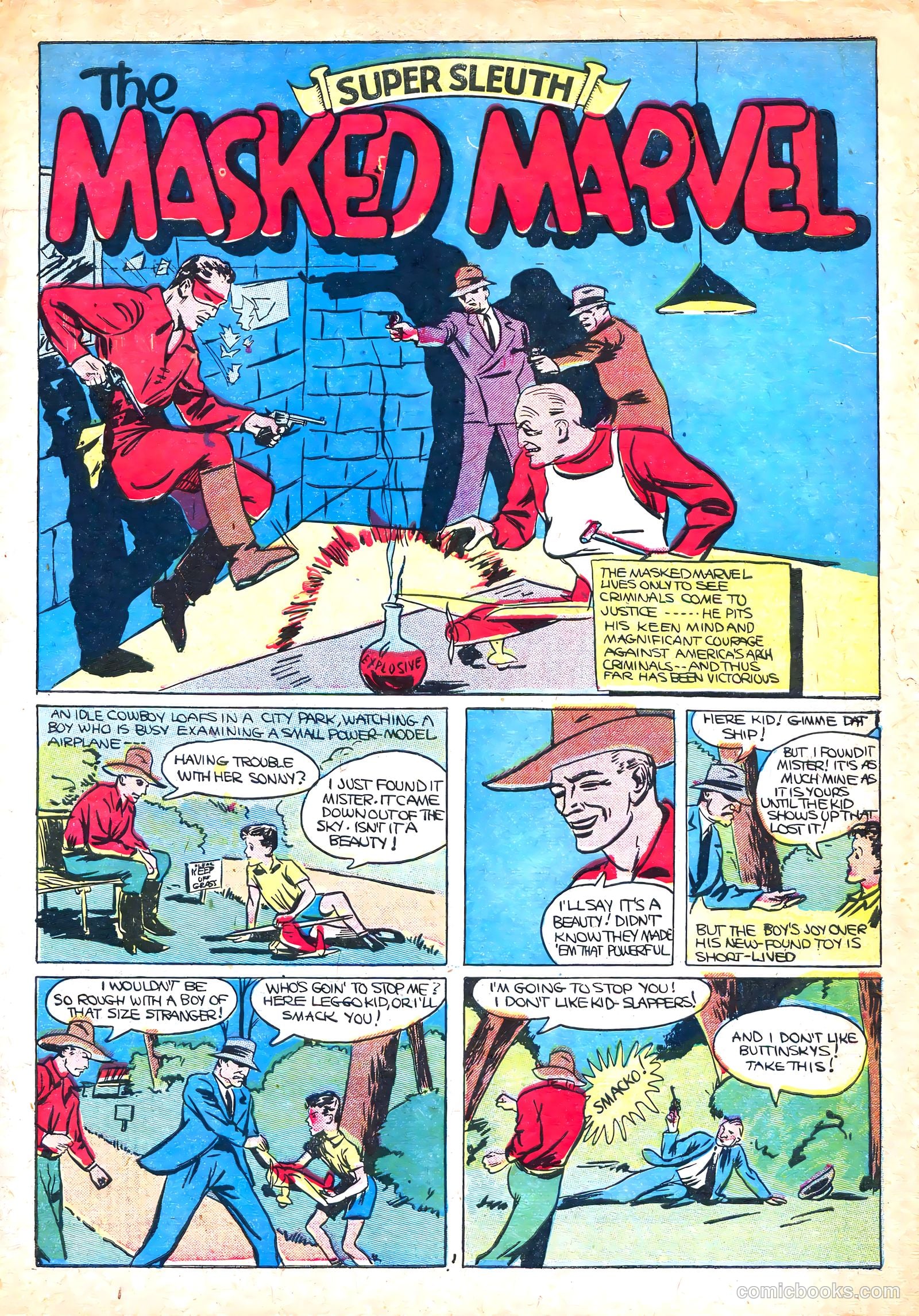 Masked Marvel #1 — page 3 of 68