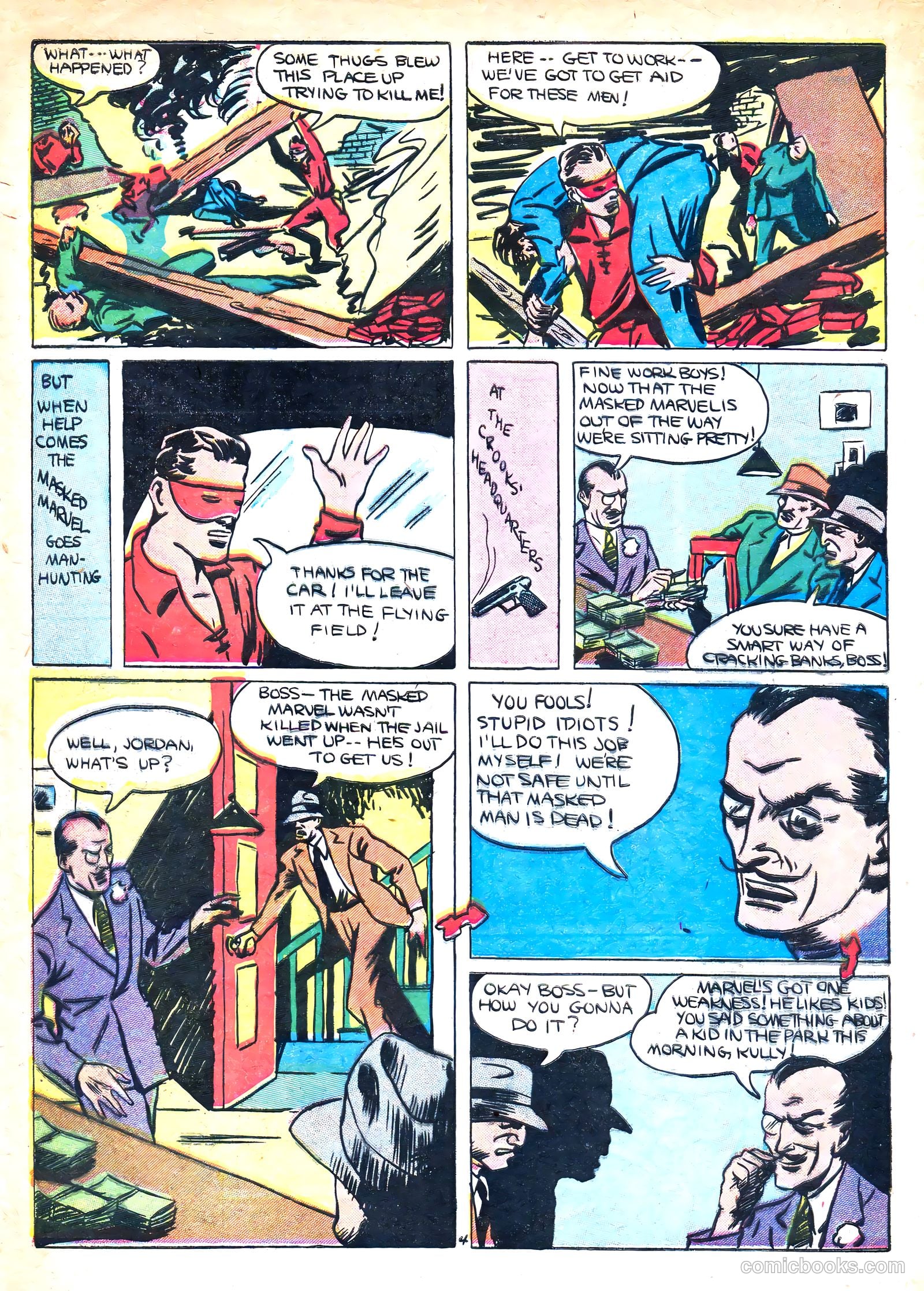 Masked Marvel #1 — page 6 of 68