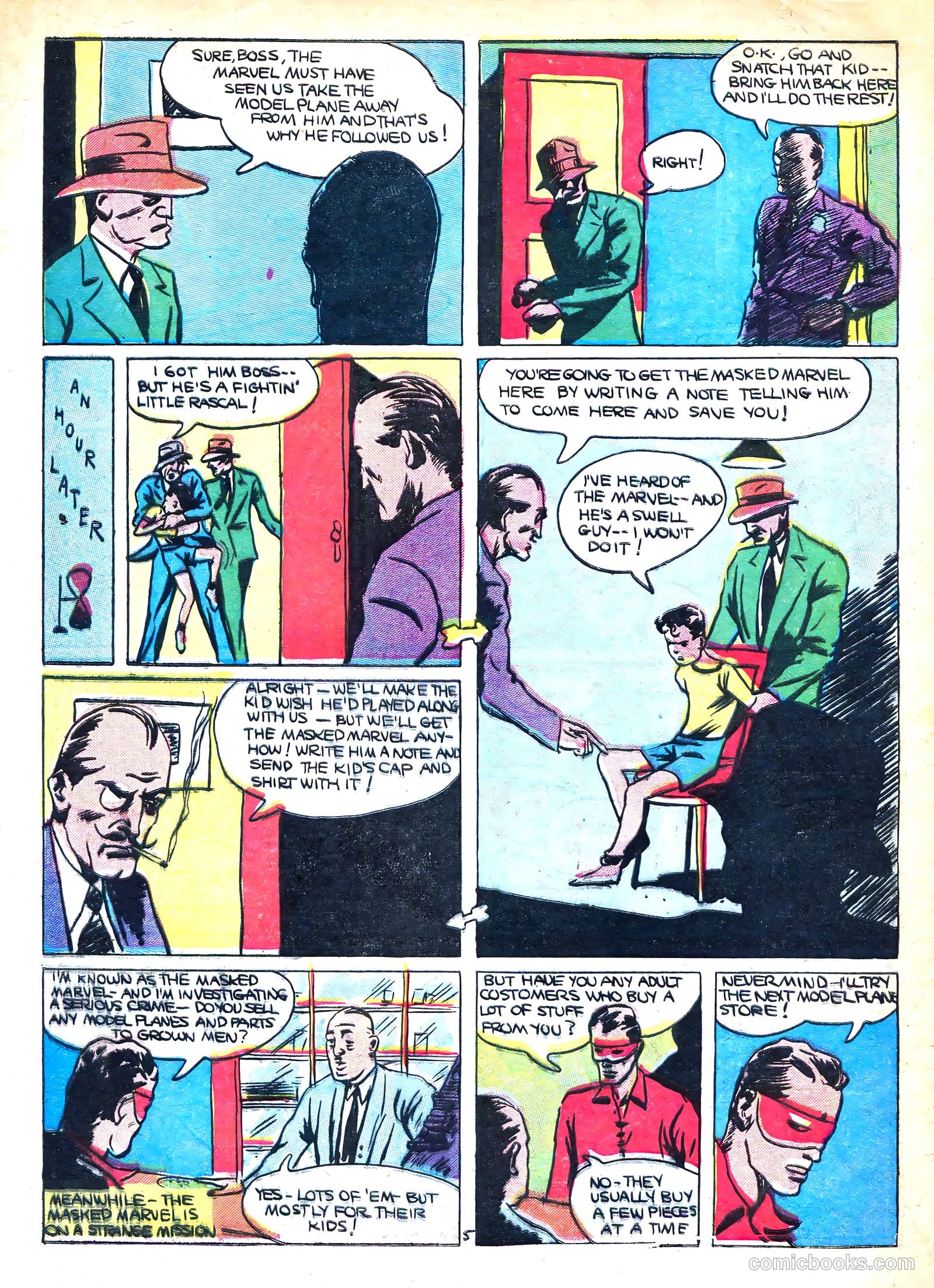 Masked Marvel #1 — page 7 of 68