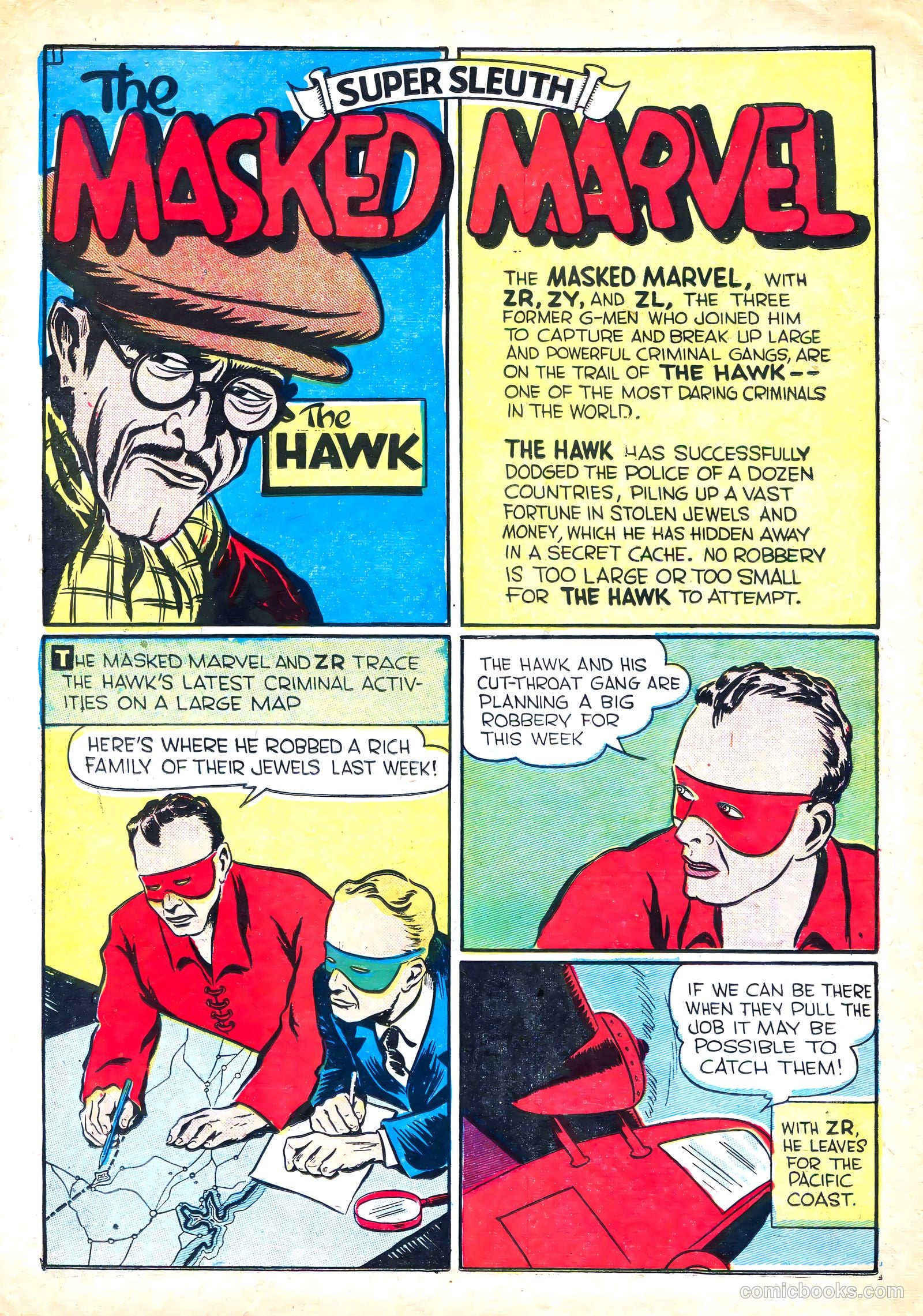 Masked Marvel #1 — page 13 of 68