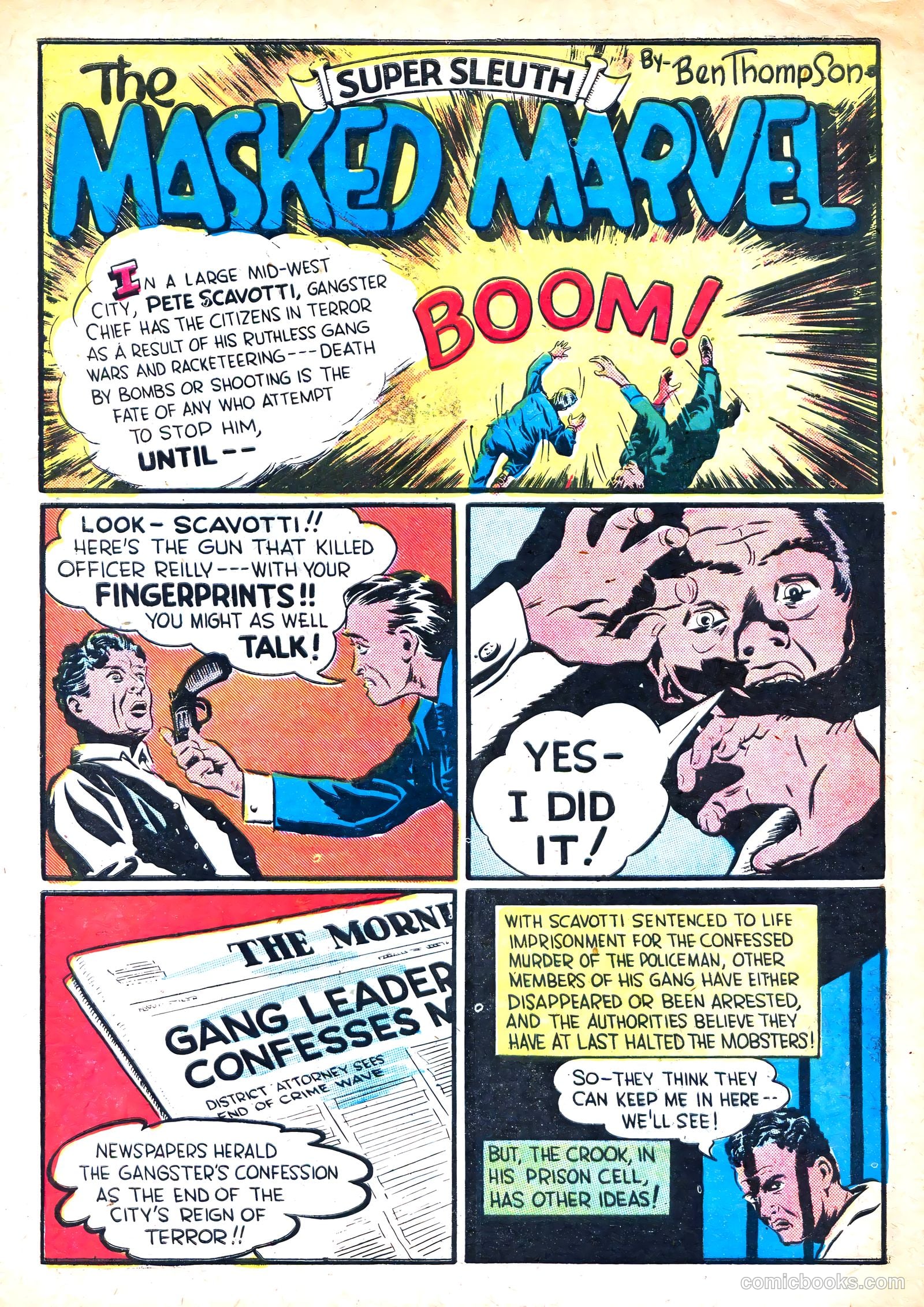 Masked Marvel #1 — page 23 of 68