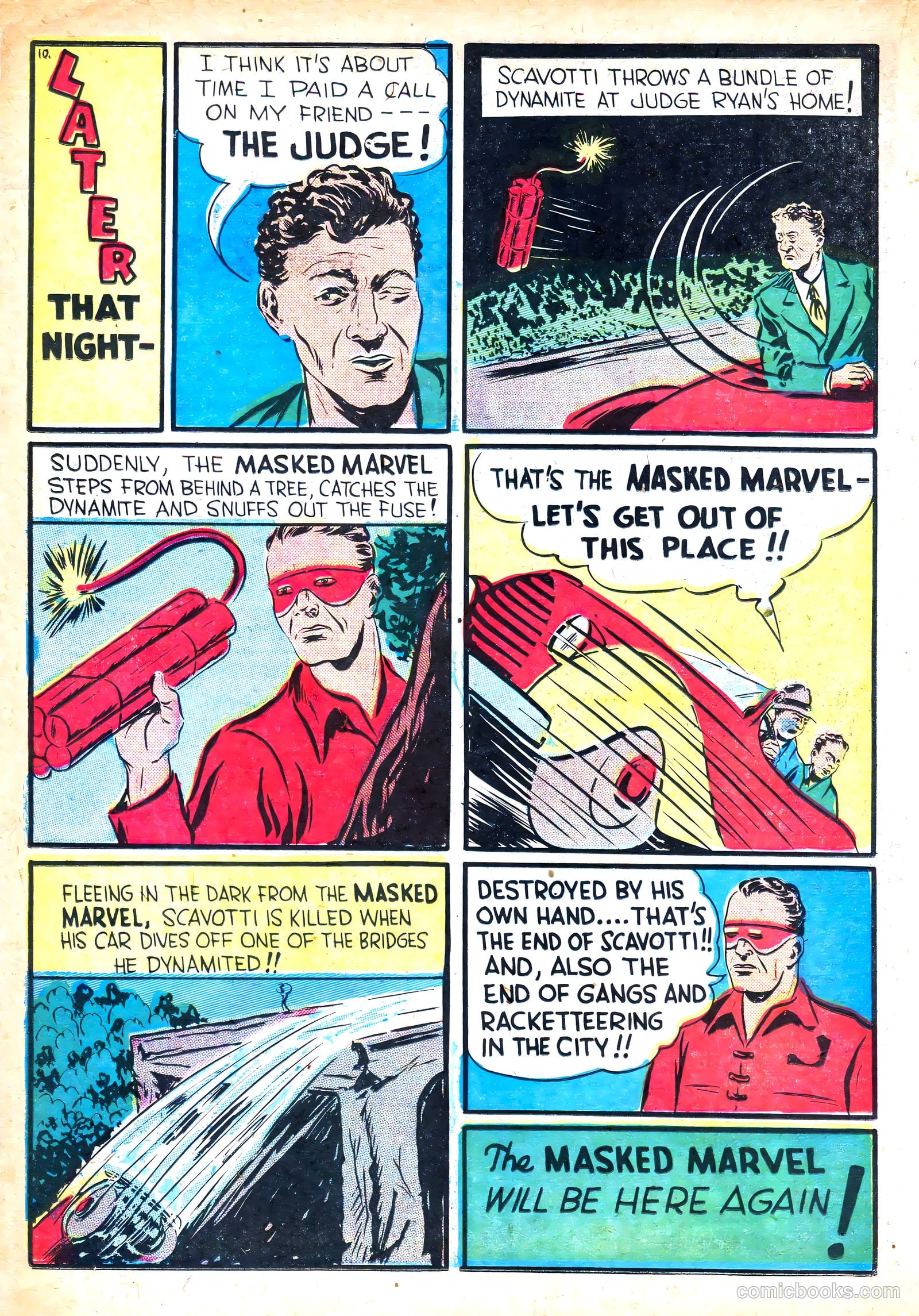Masked Marvel #1 — page 32 of 68