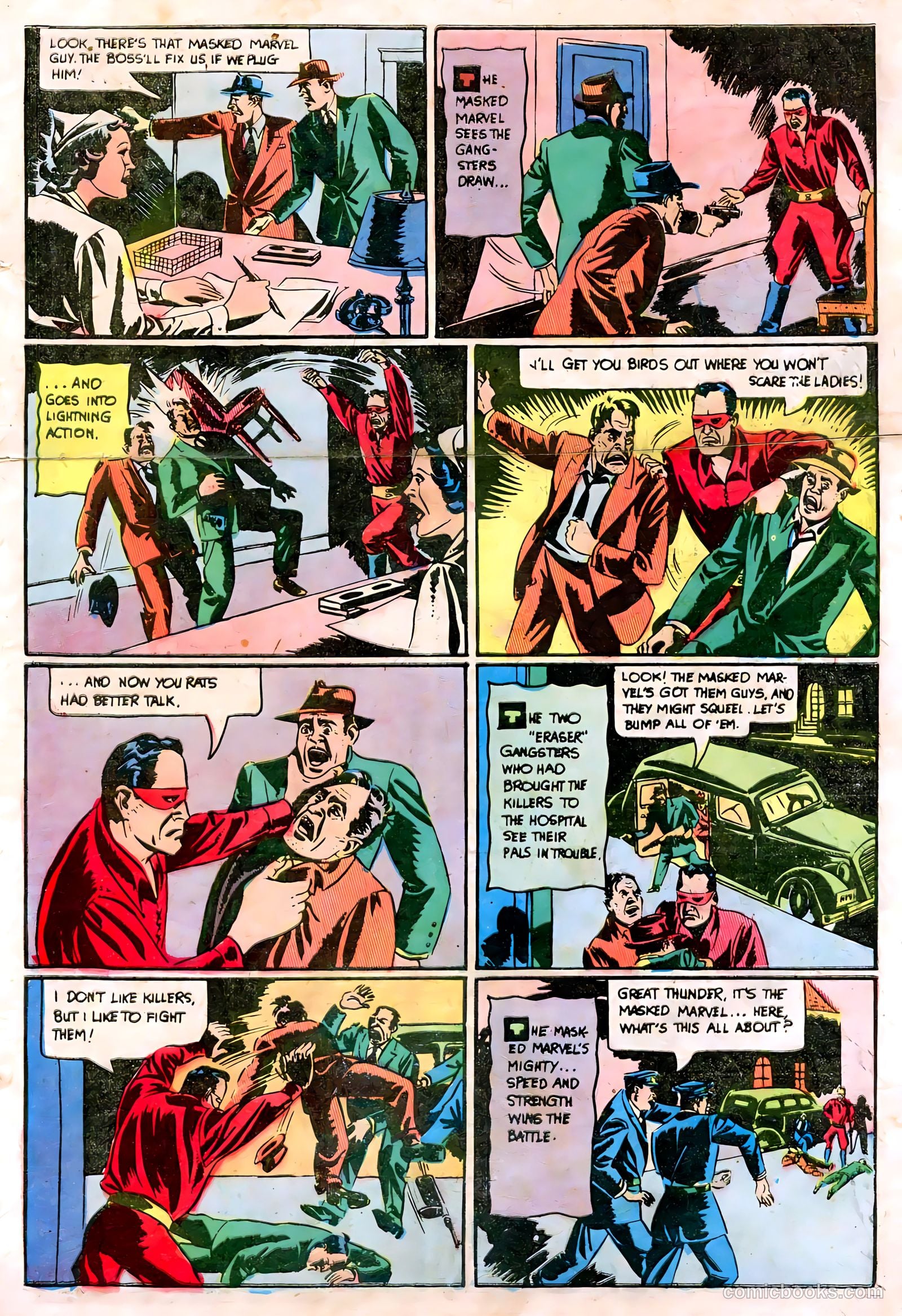 Masked Marvel #2 — page 7 of 69