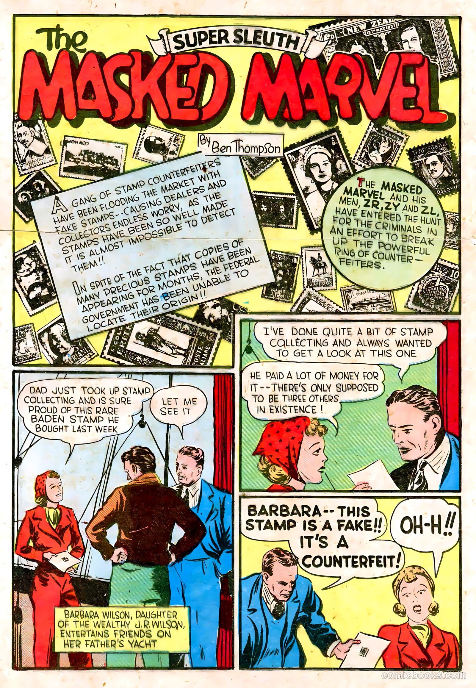 Masked Marvel #2 — page 12 of 69