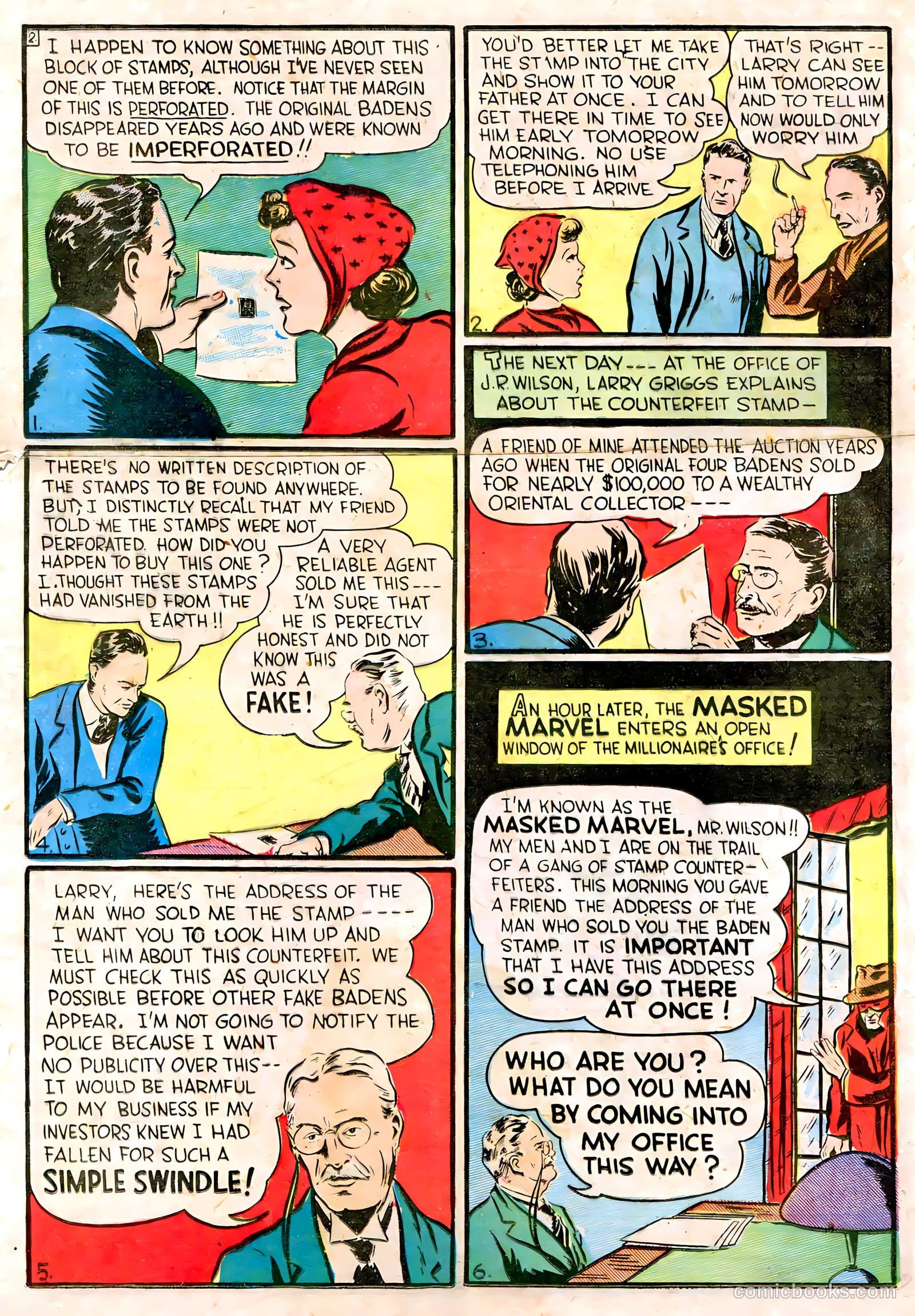 Masked Marvel #2 — page 13 of 69
