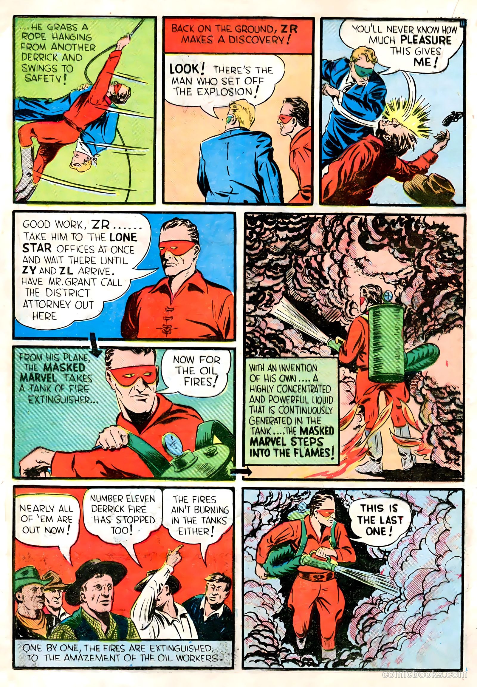 Masked Marvel #2 — page 32 of 69
