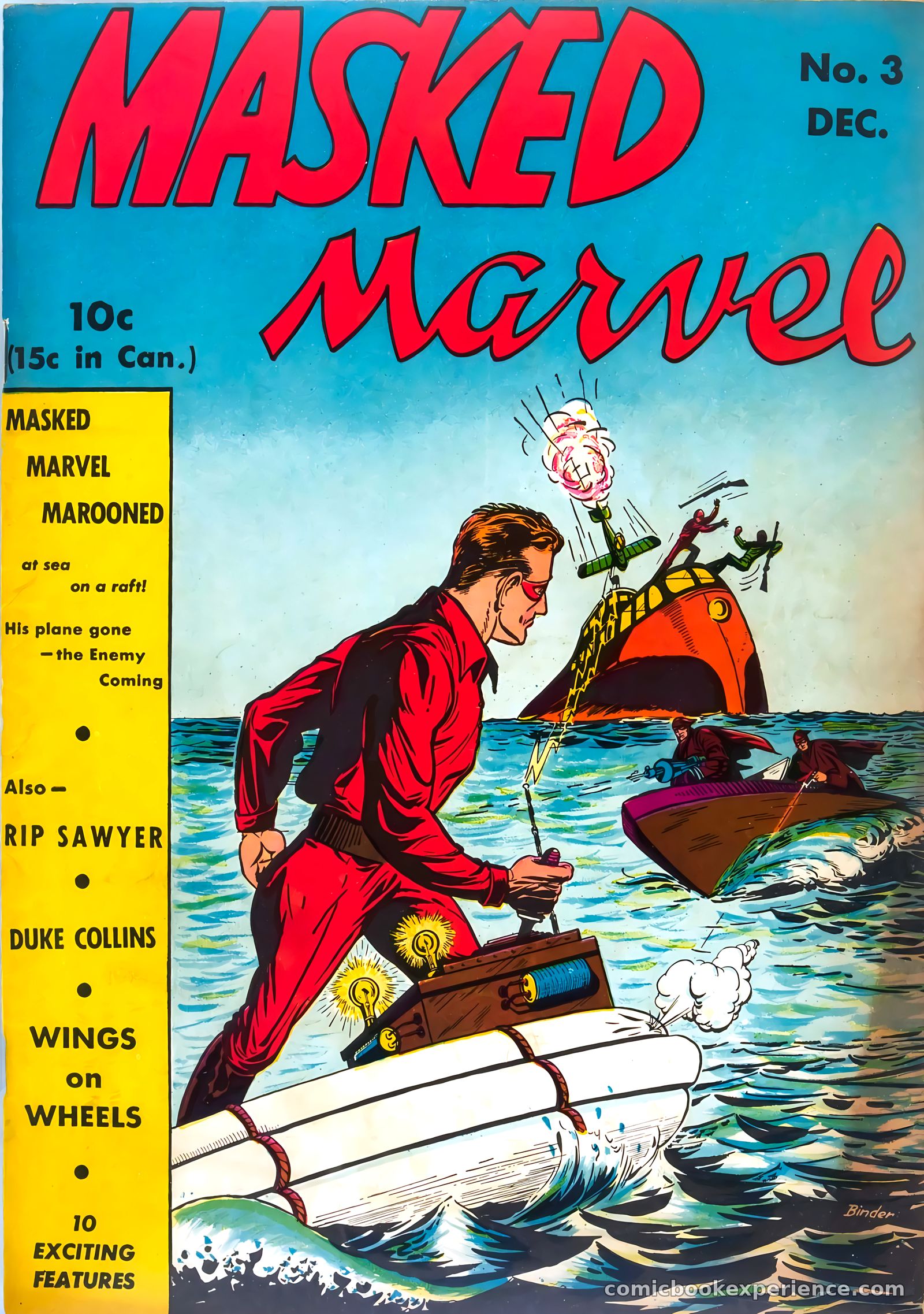 Masked Marvel #3 — page 1 of 66