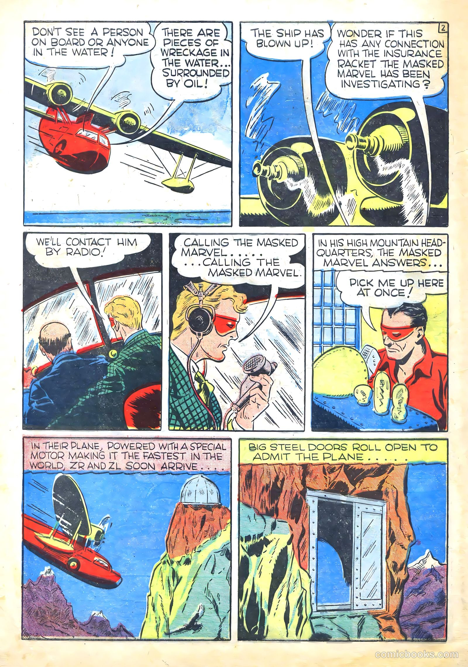 Masked Marvel #3 — page 3 of 66