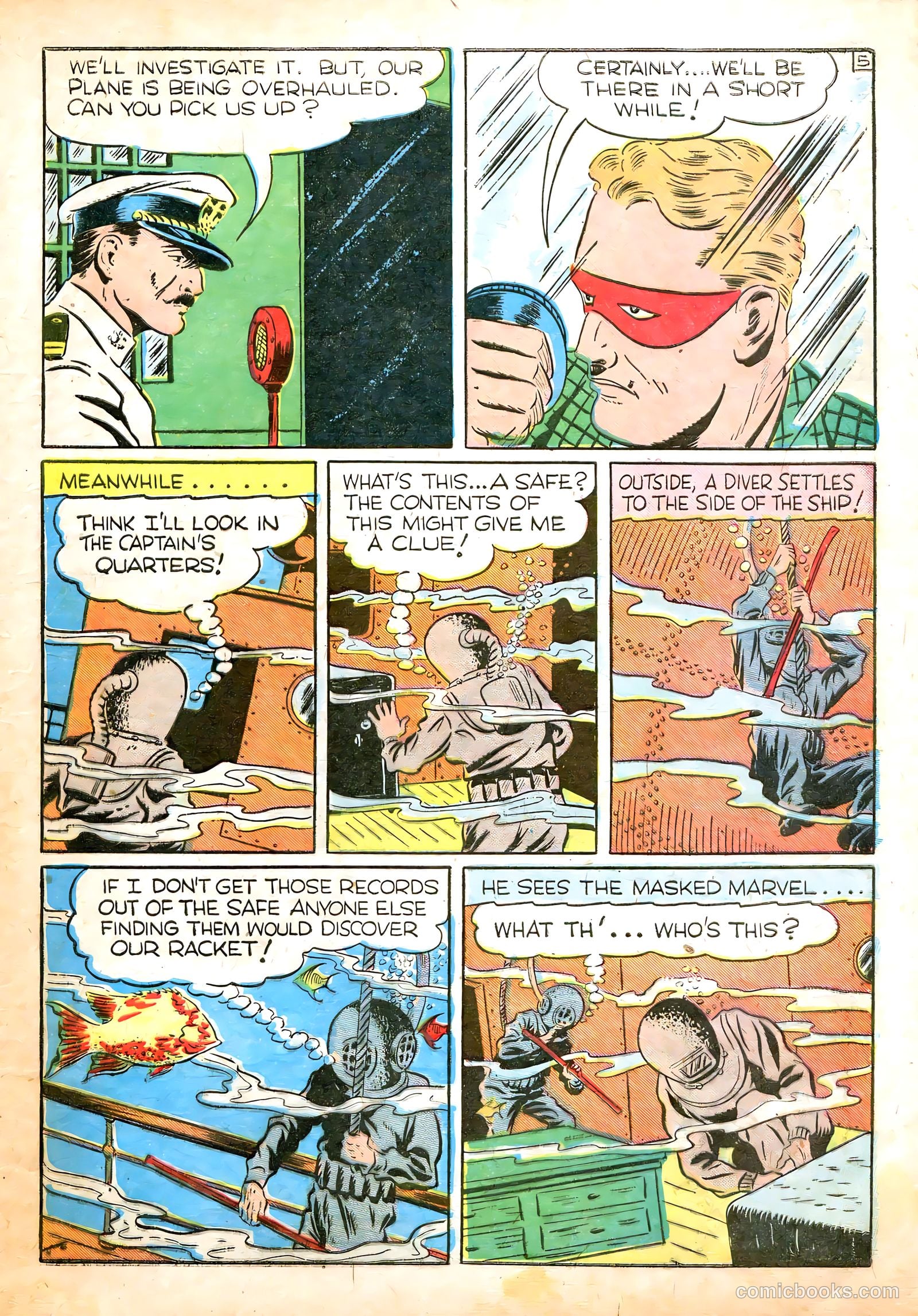 Masked Marvel #3 — page 6 of 66
