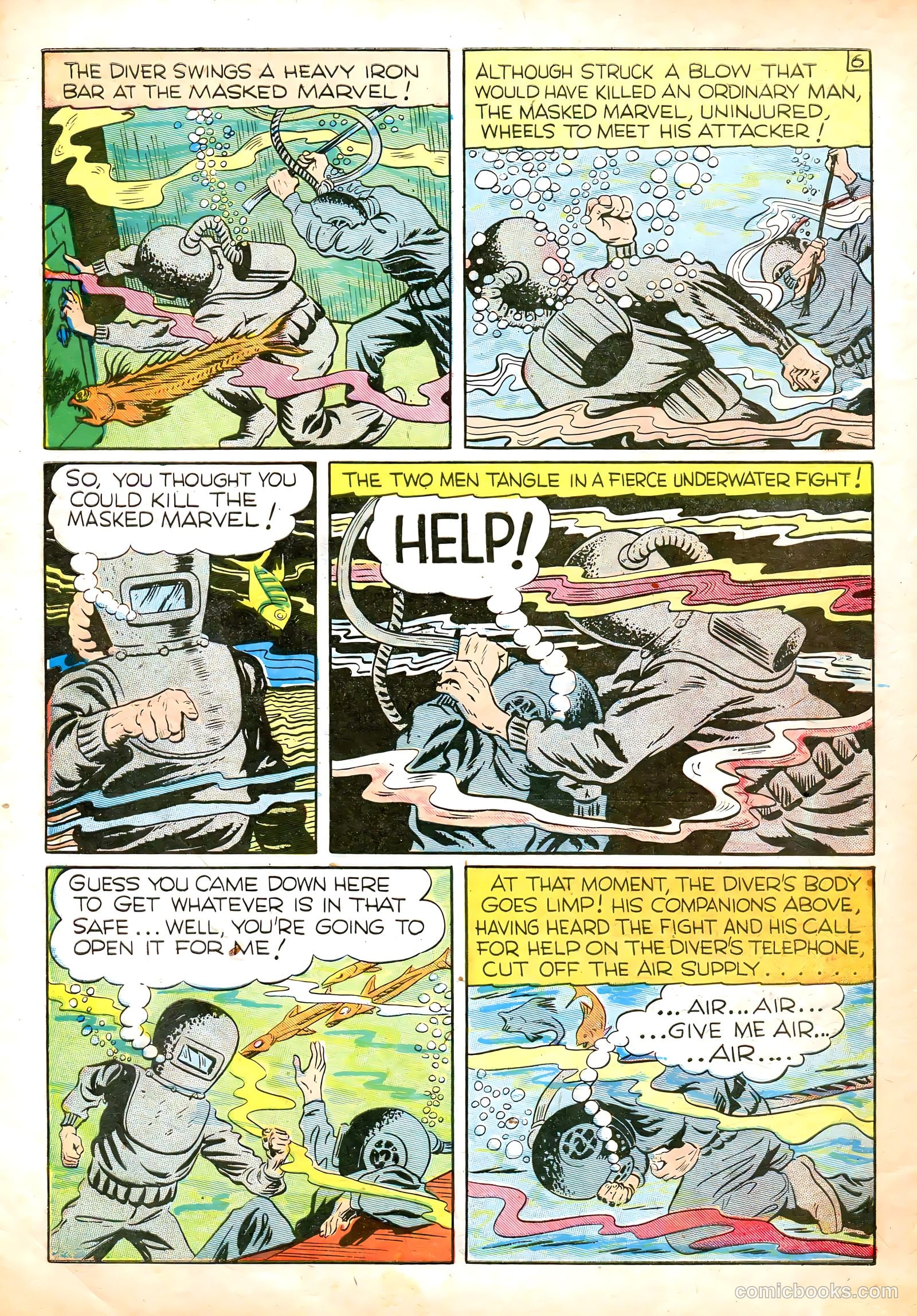 Masked Marvel #3 — page 7 of 66
