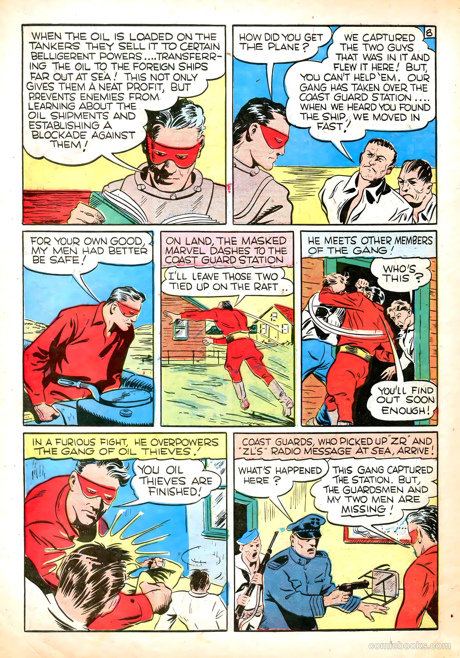 Masked Marvel #3 — page 9 of 66