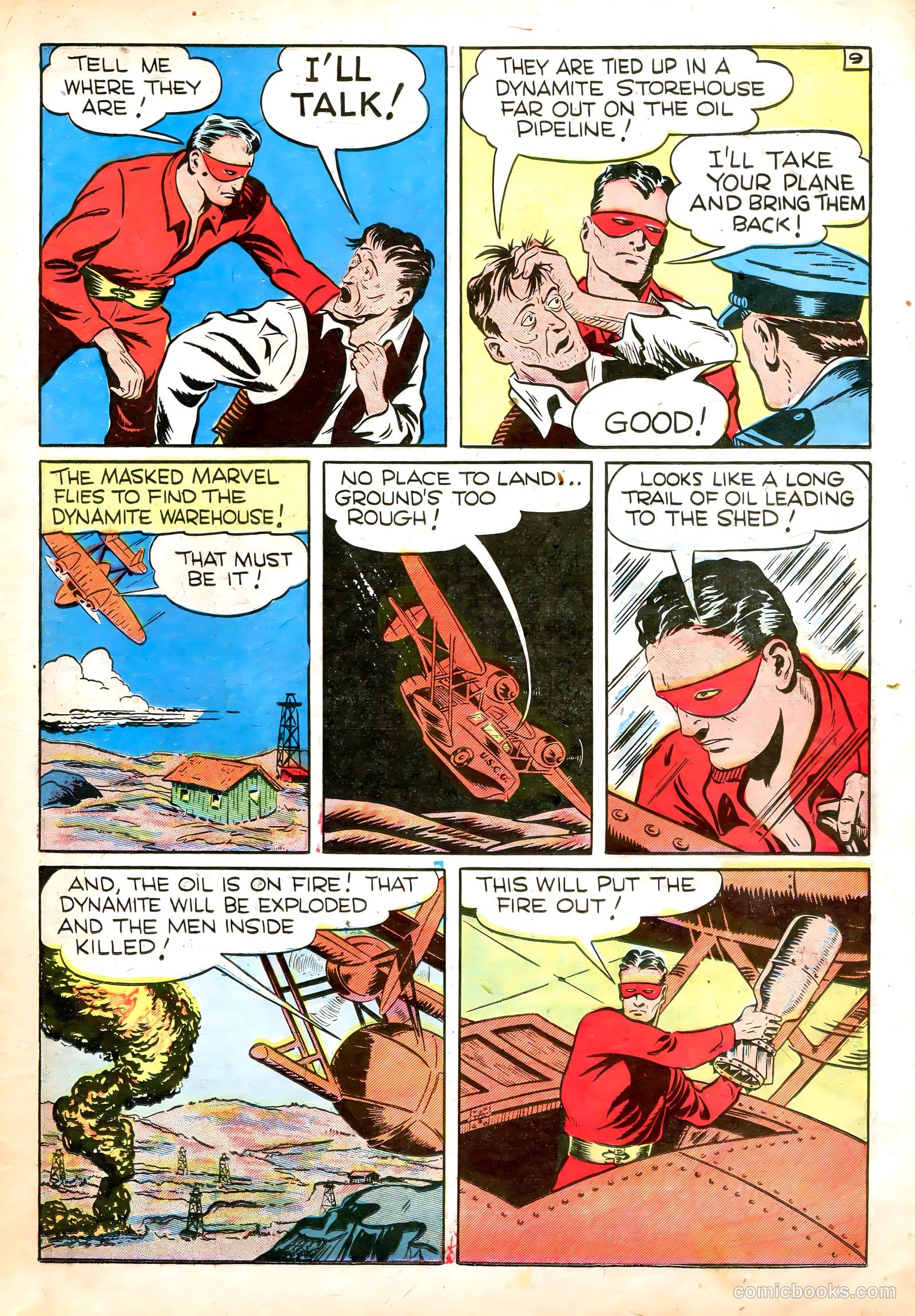 Masked Marvel #3 — page 10 of 66