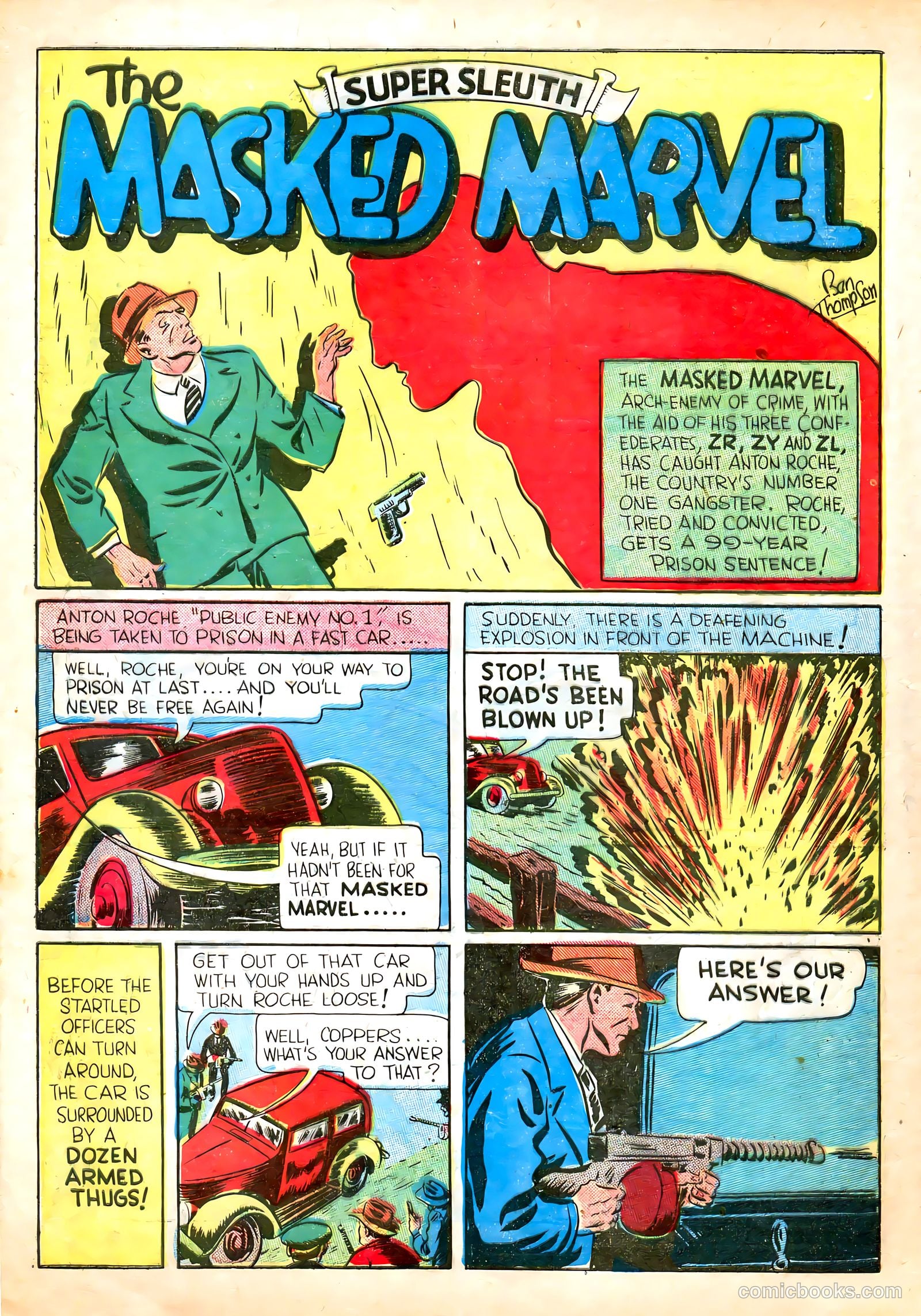 Masked Marvel #3 — page 20 of 66