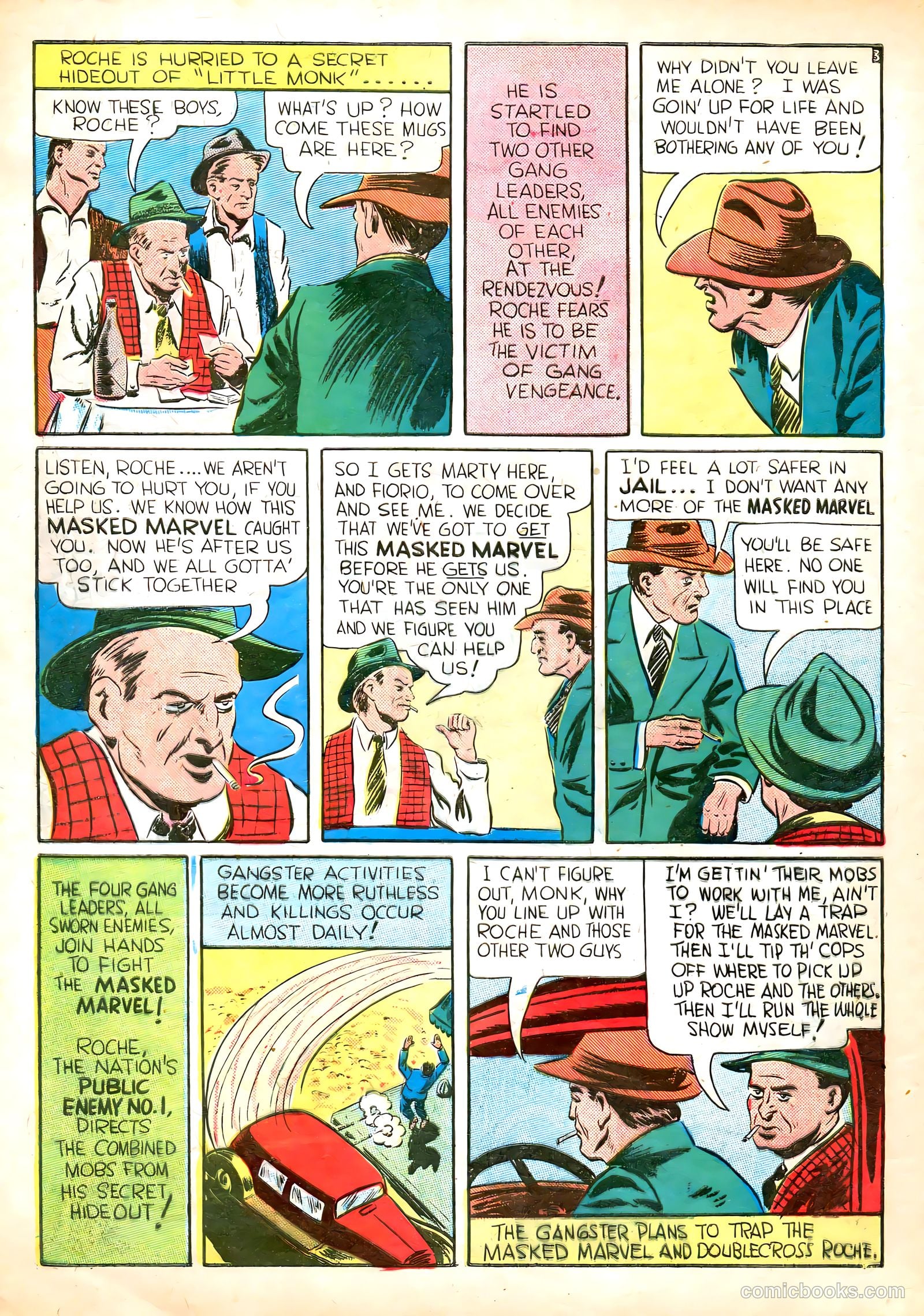 Masked Marvel #3 — page 22 of 66