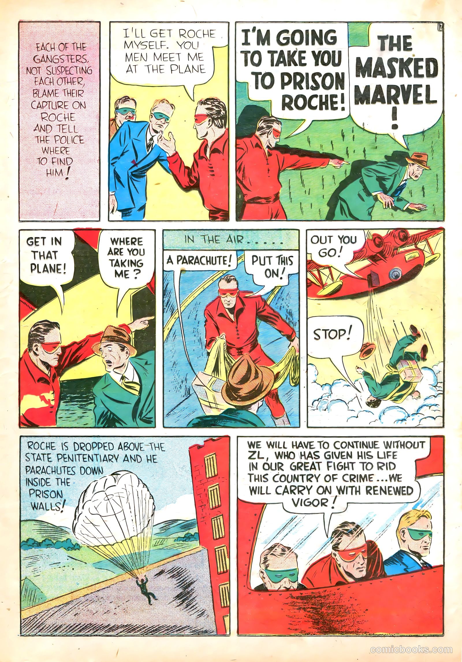 Masked Marvel #3 — page 31 of 66