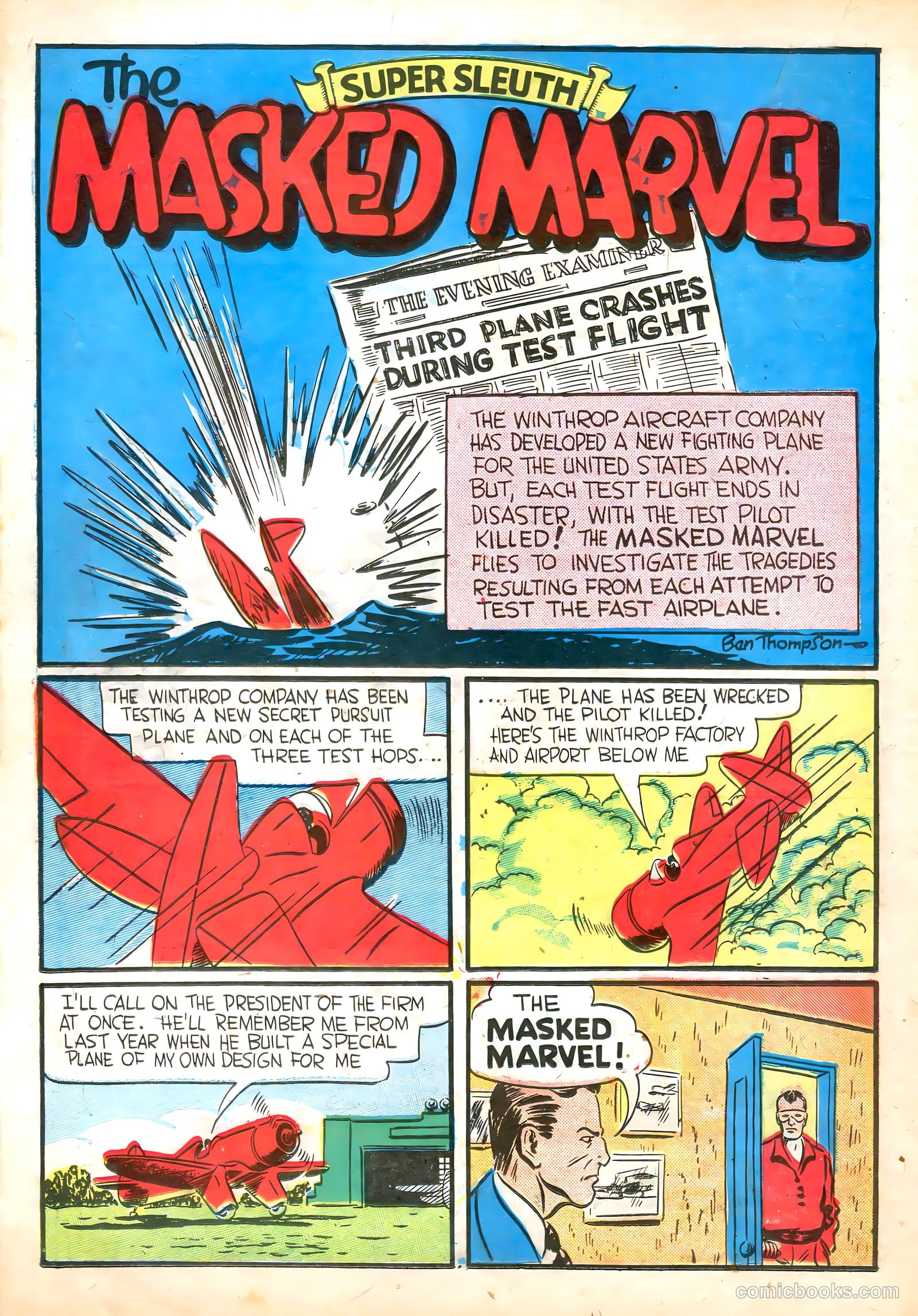 Masked Marvel #3 — page 34 of 66
