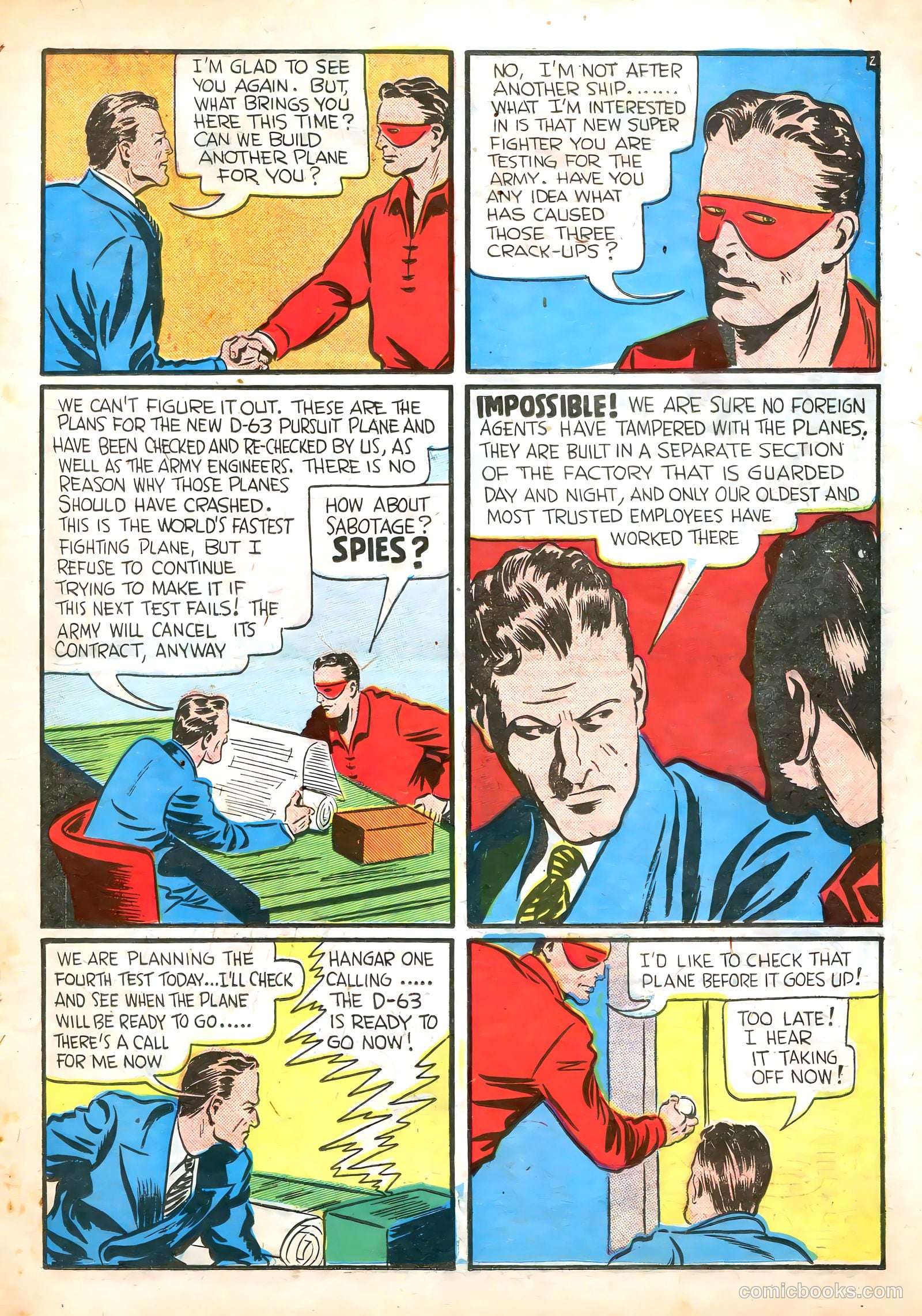 Masked Marvel #3 — page 35 of 66