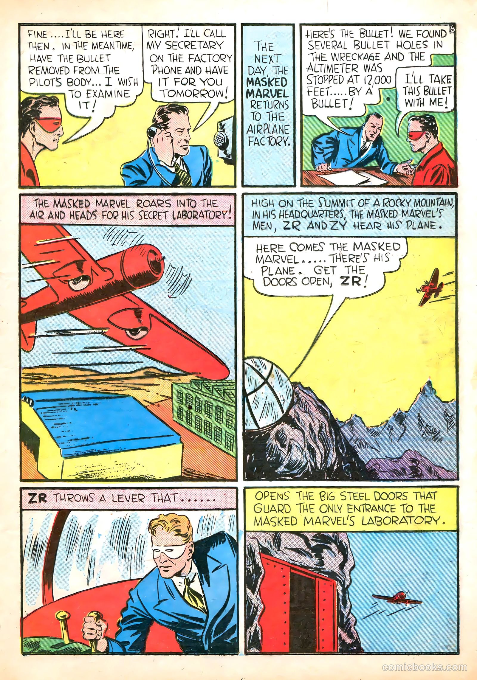 Masked Marvel #3 — page 39 of 66